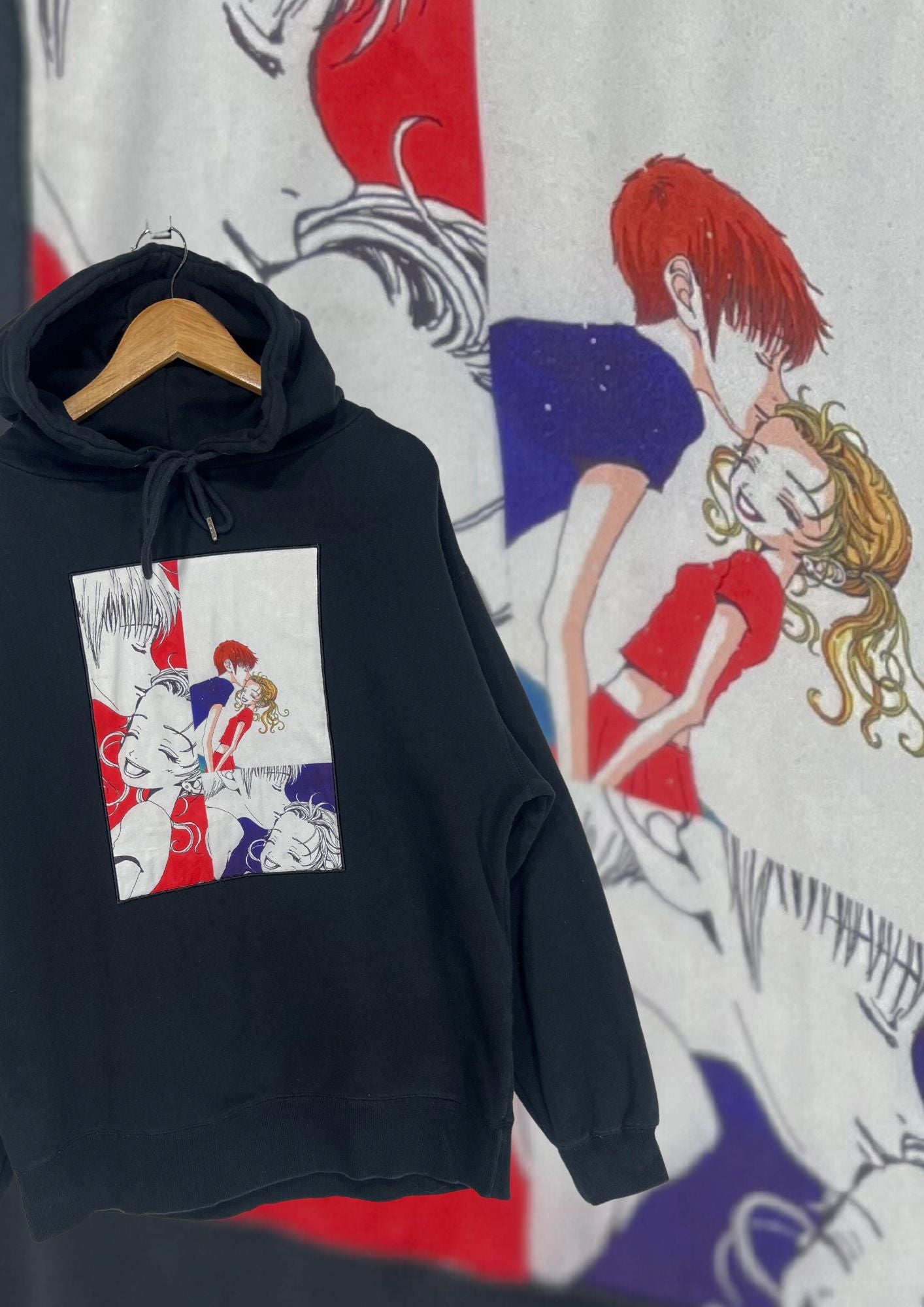 2019 Neighborhood Story Ai Yazawa x Jouetie Mikako and Tsutomu Hoodie