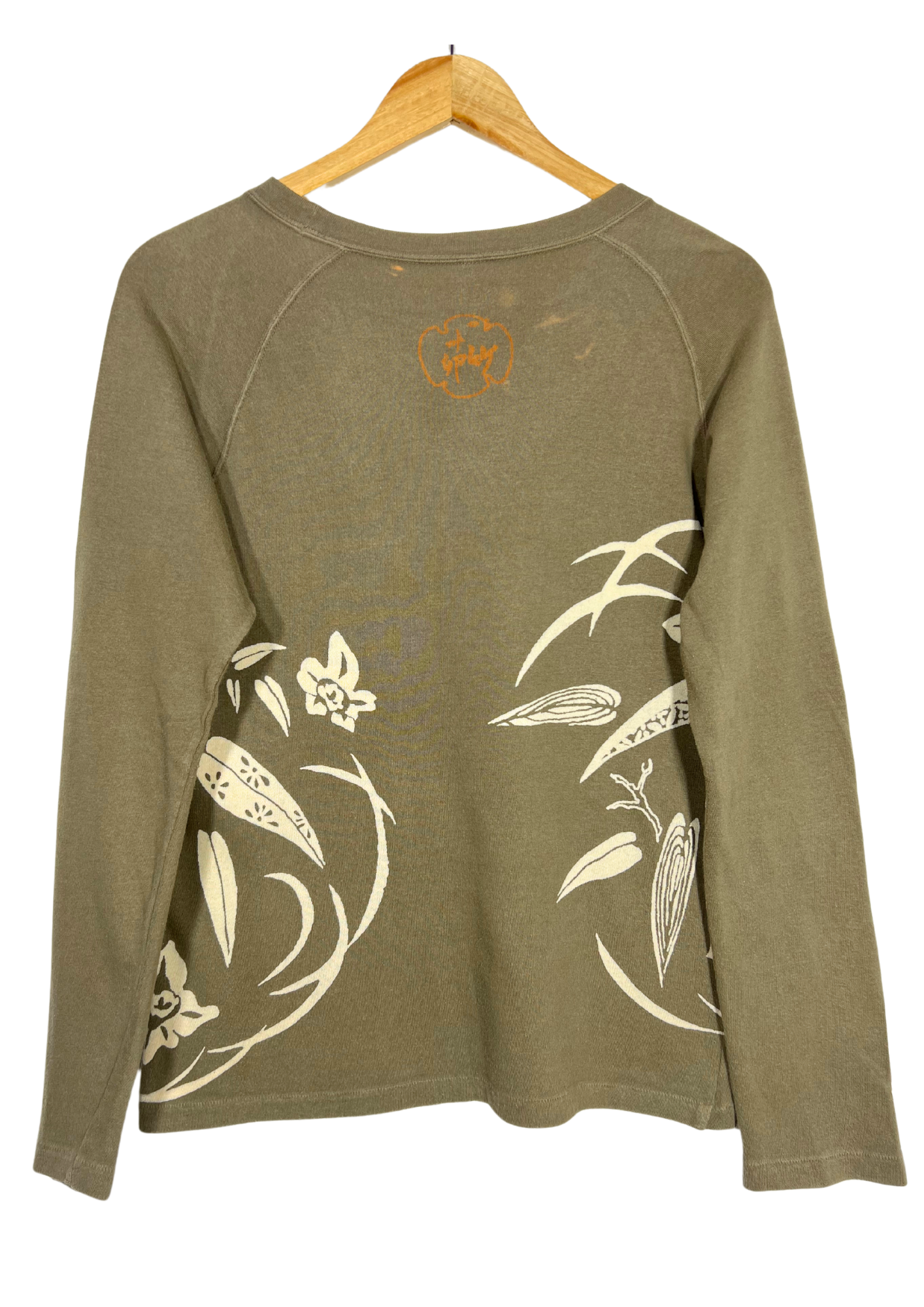 CHIKIRIYA 'Crescent Moon and Rabbit' L/S Raglan Shirts