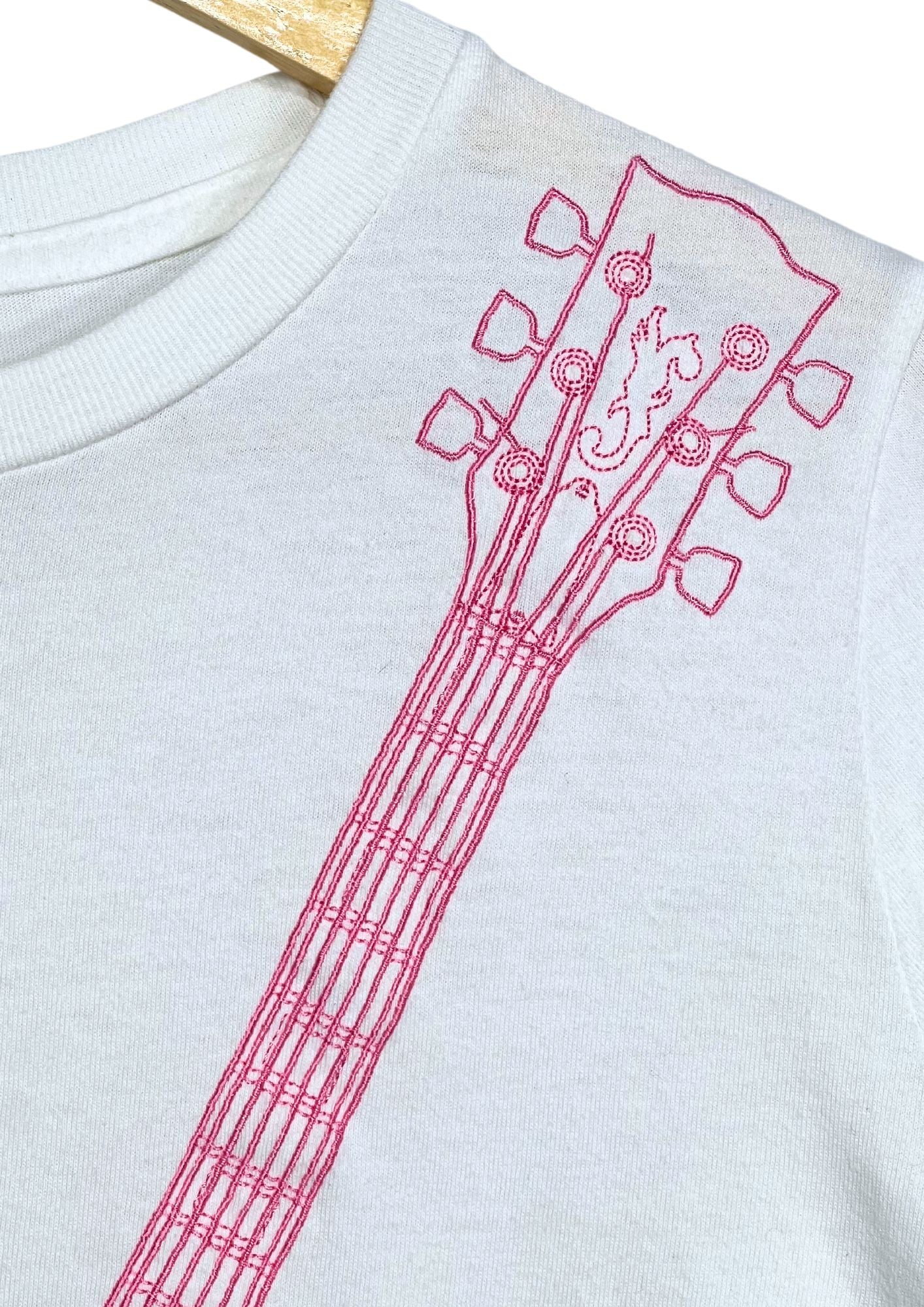 2014 SHEENA RINGO Ringo Expo 'Electric Guitar Counterattack' Japanese Band Embroidered T-shirt