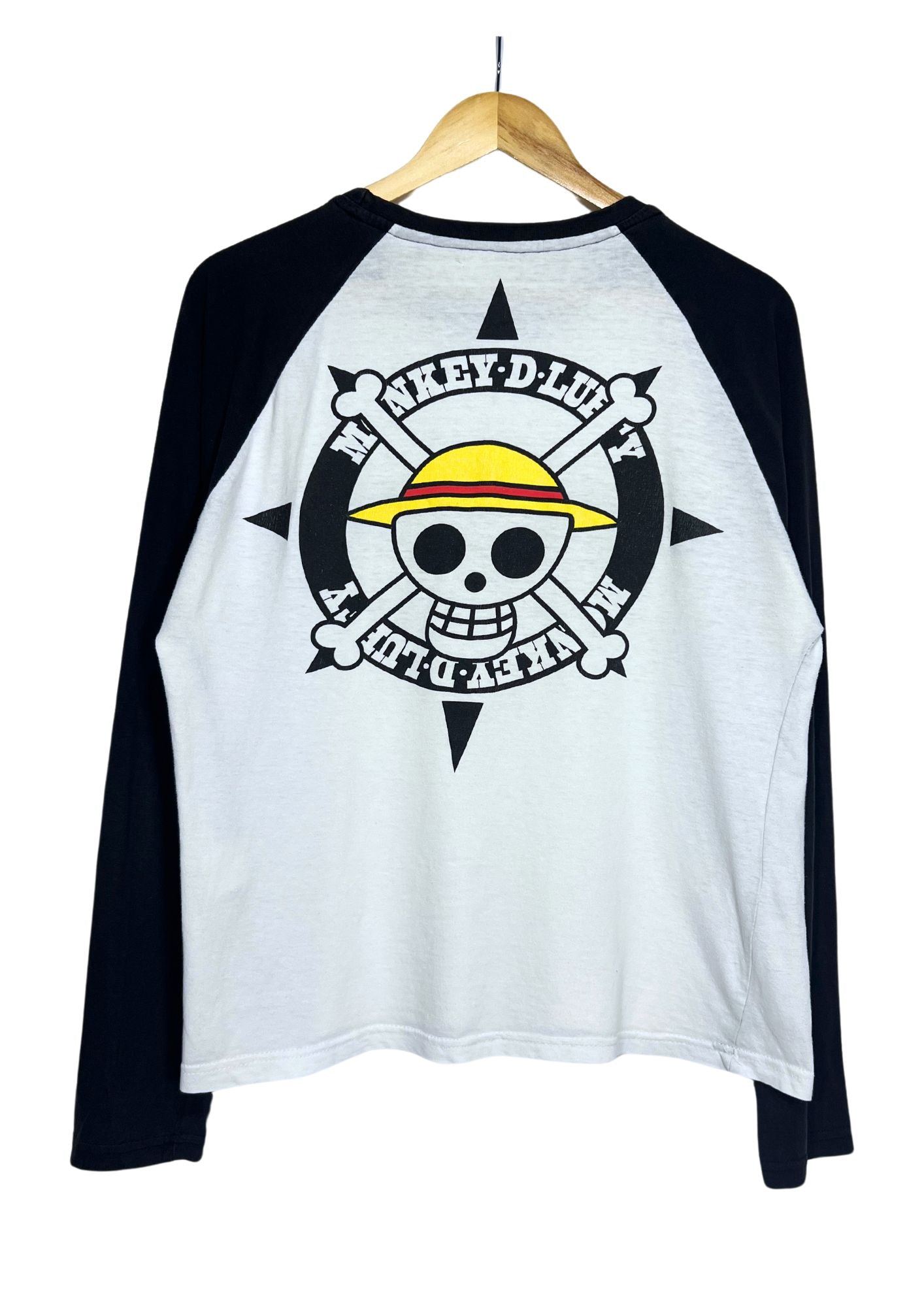 One Piece Monkey D. Luffy Y2K Raglan Shirt