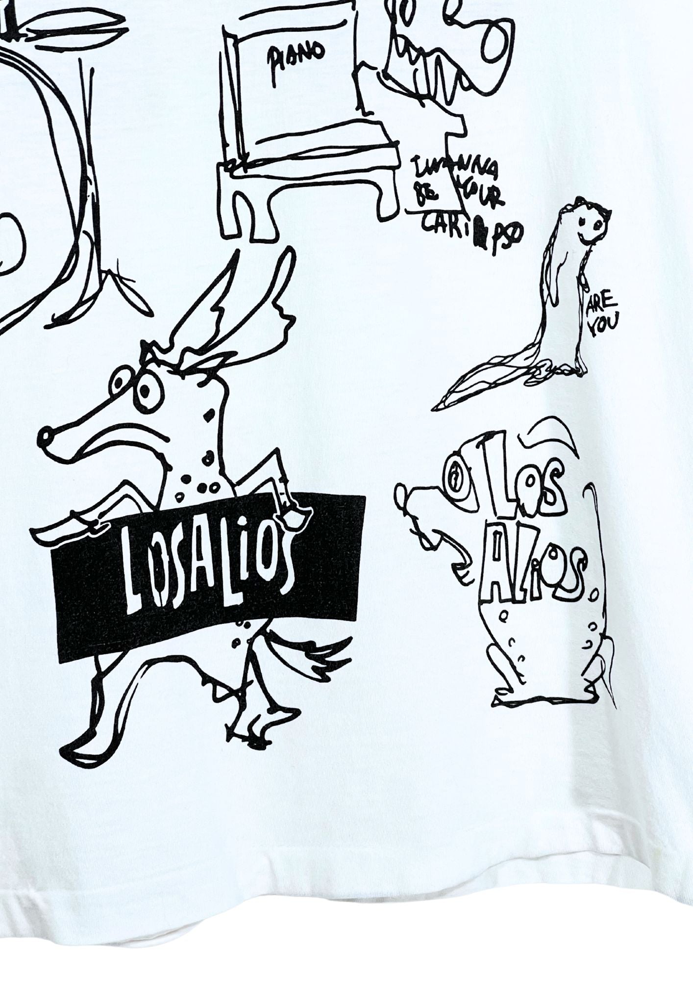 2003 Vintage Japanese Band LOSALIOS 'Pretty' T-shirt (M)