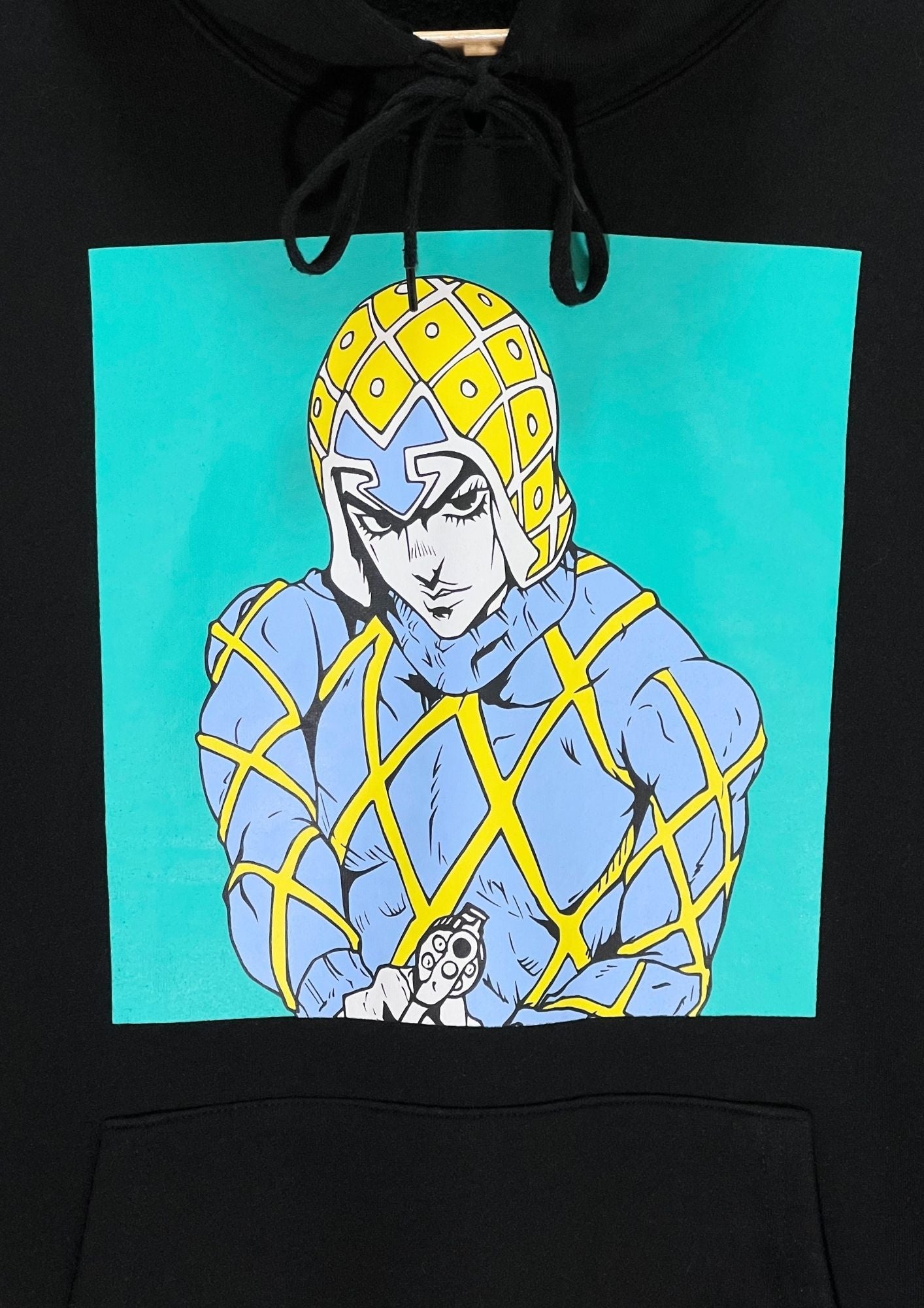 2020 Jojo's Bizarre Adventure Diamond x BROWNY 'Guido Mista' Hoodie (M)