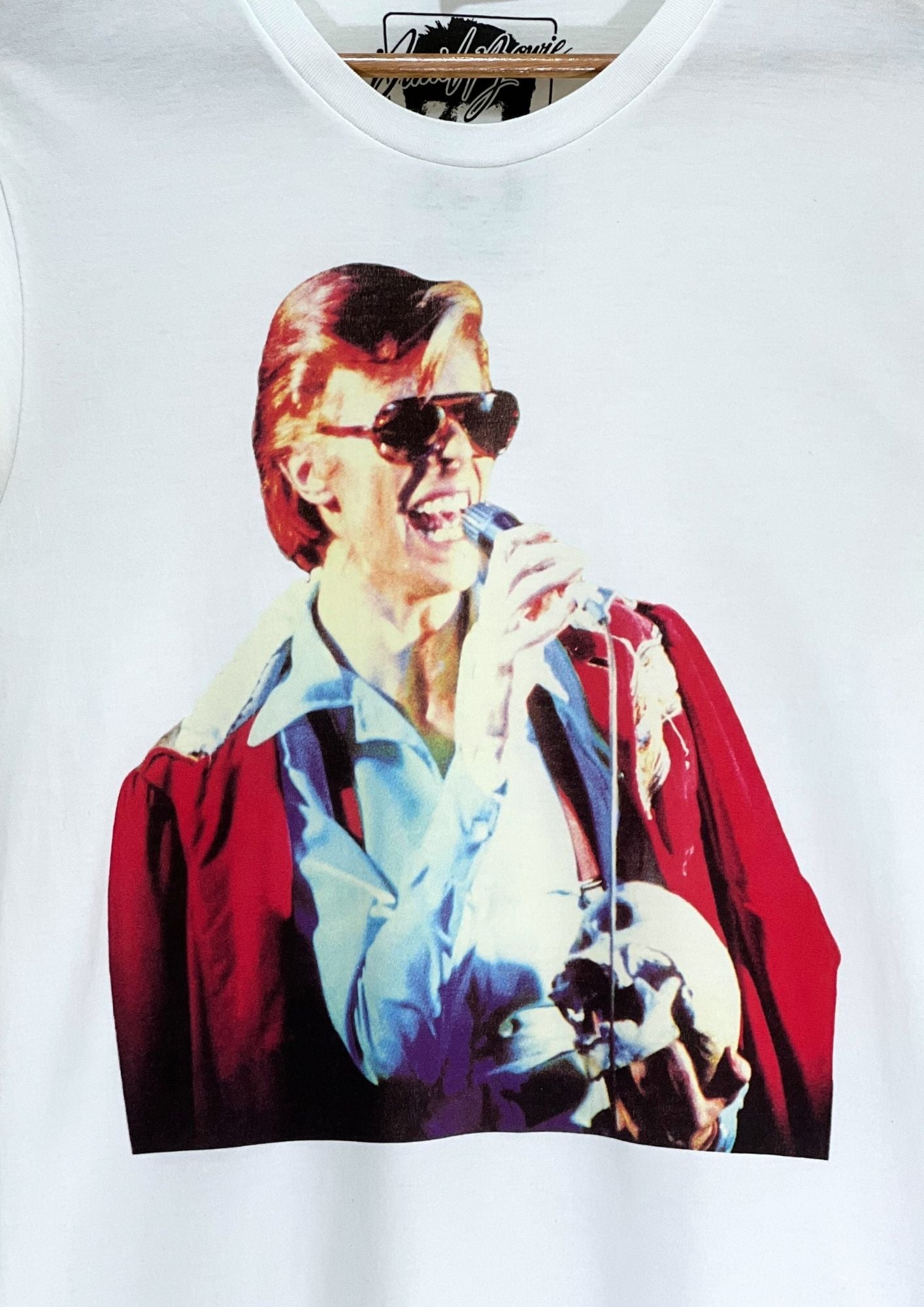 2010 HYSTERIC GLAMOUR THEE HYSTERICS XXX x David Bowie '1974' T-shirt (M)
