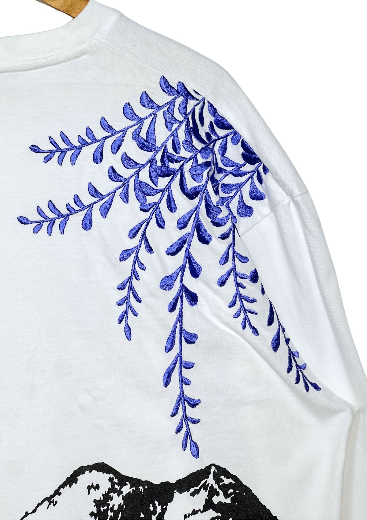 2010s Neon Genesis Evangelion x NISHIKI 'Rei' Embroidered L/S Shirts (3XL)
