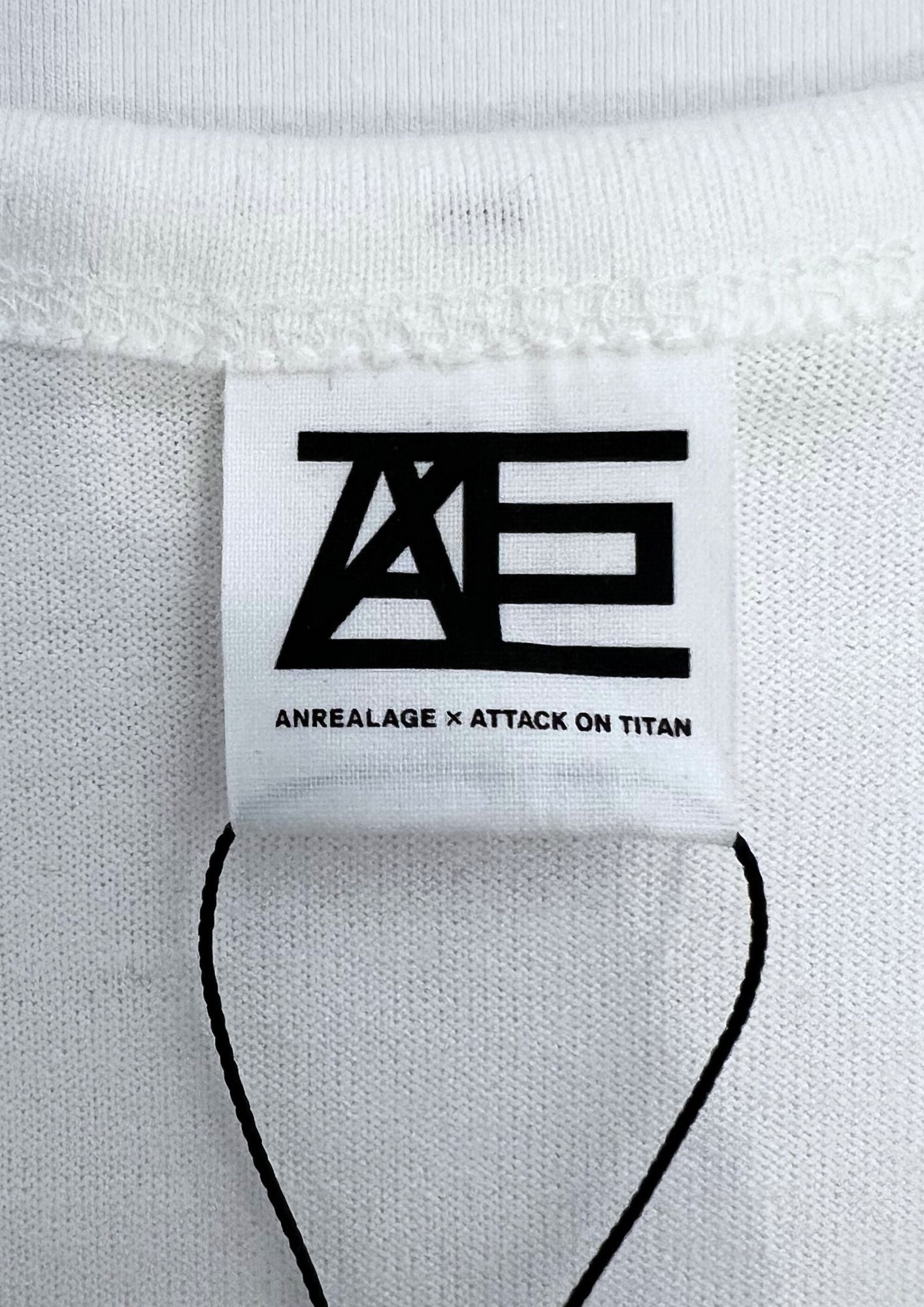 2015 Attack on Titan x ANREALGE Erin Yeager 00 UV Print Changing Colour T-shirt