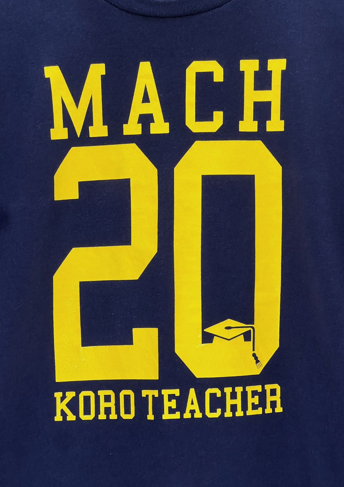 2016 Assassination Classroom x Right-on 'Mach 20' T-shirt (S and M)