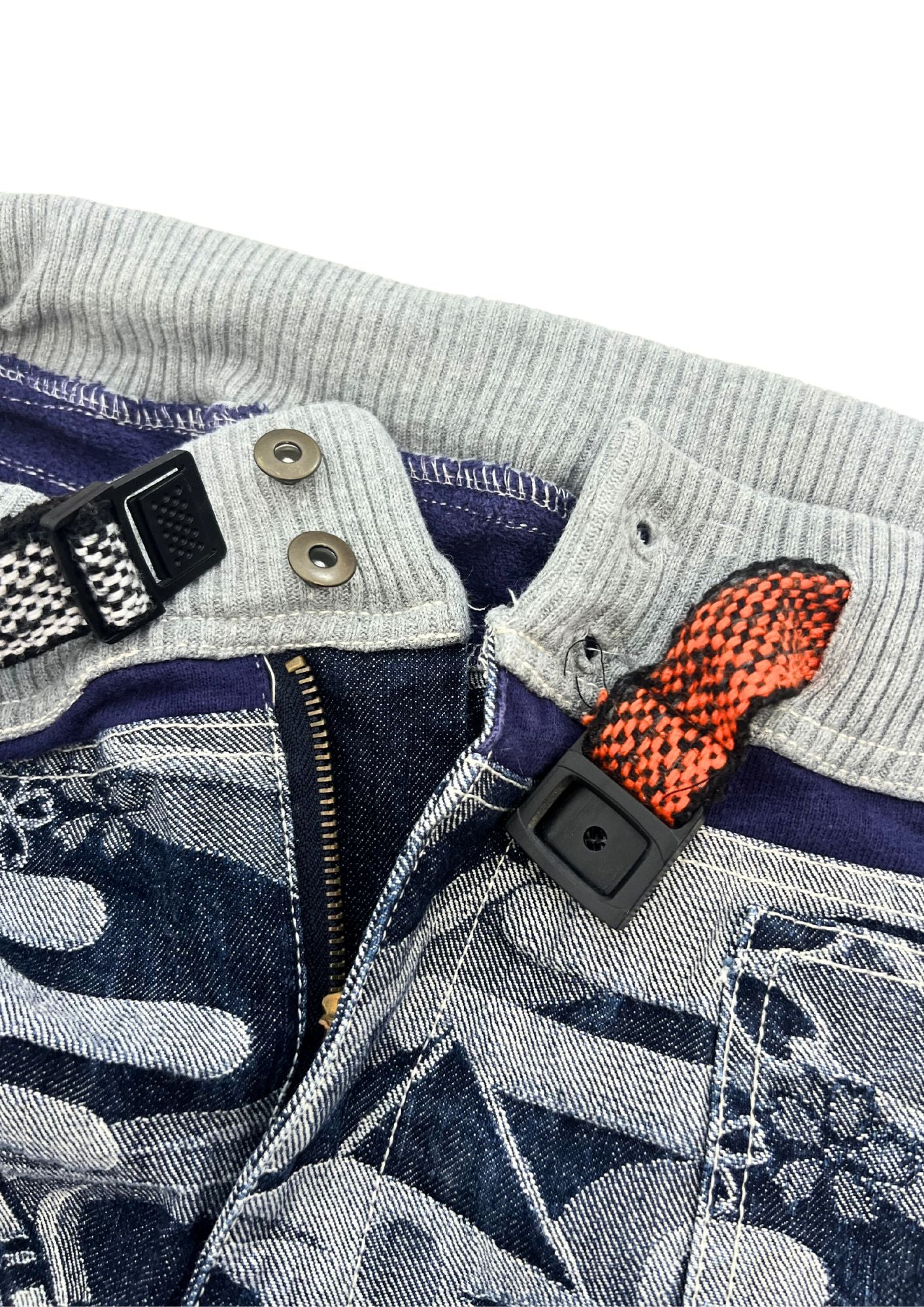 2010s Neon Genesis Evangelion x Nishiki Unit-01 Denim Half Pants