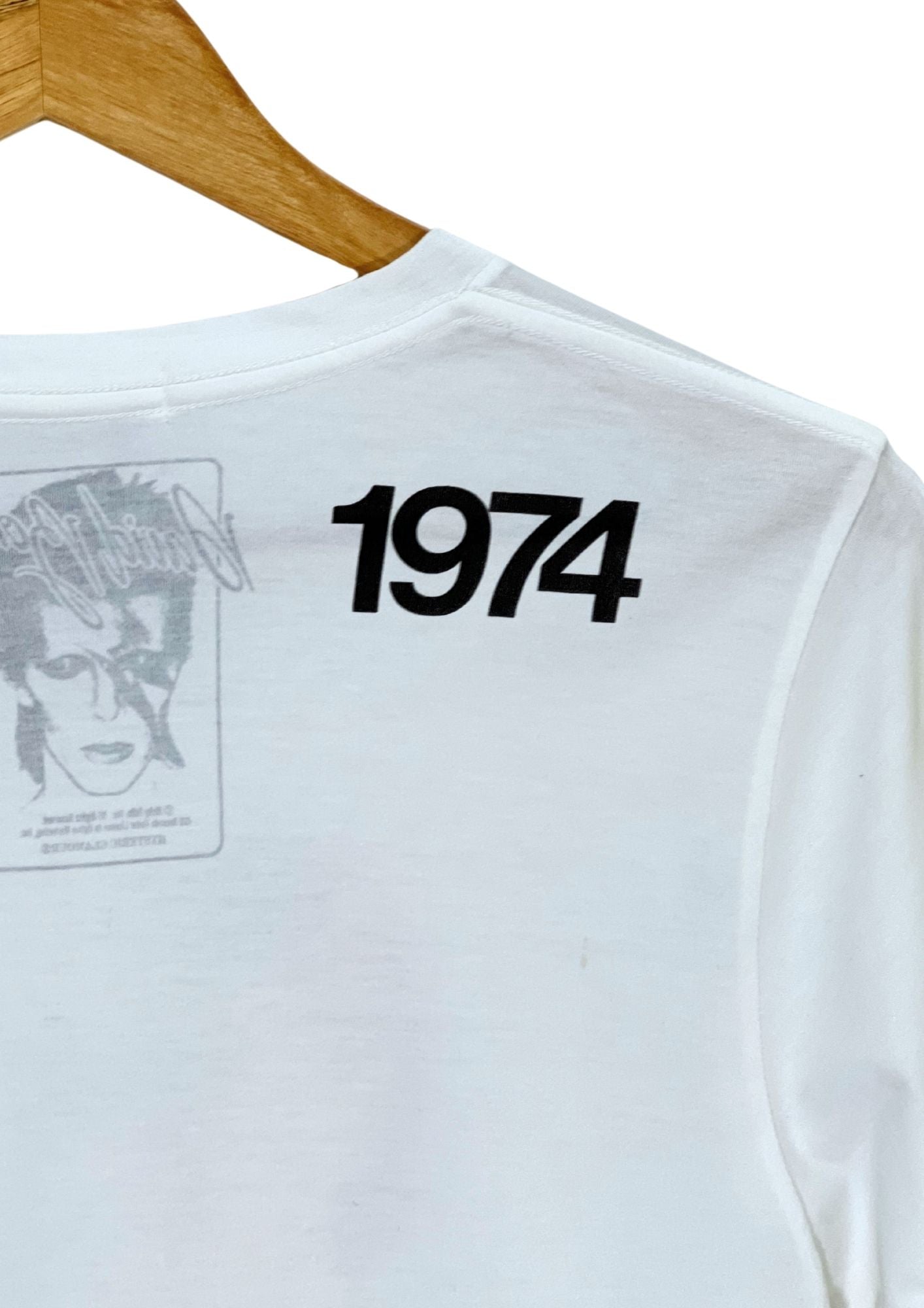 2010 HYSTERIC GLAMOUR THEE HYSTERICS XXX x David Bowie '1974' T-shirt (M)