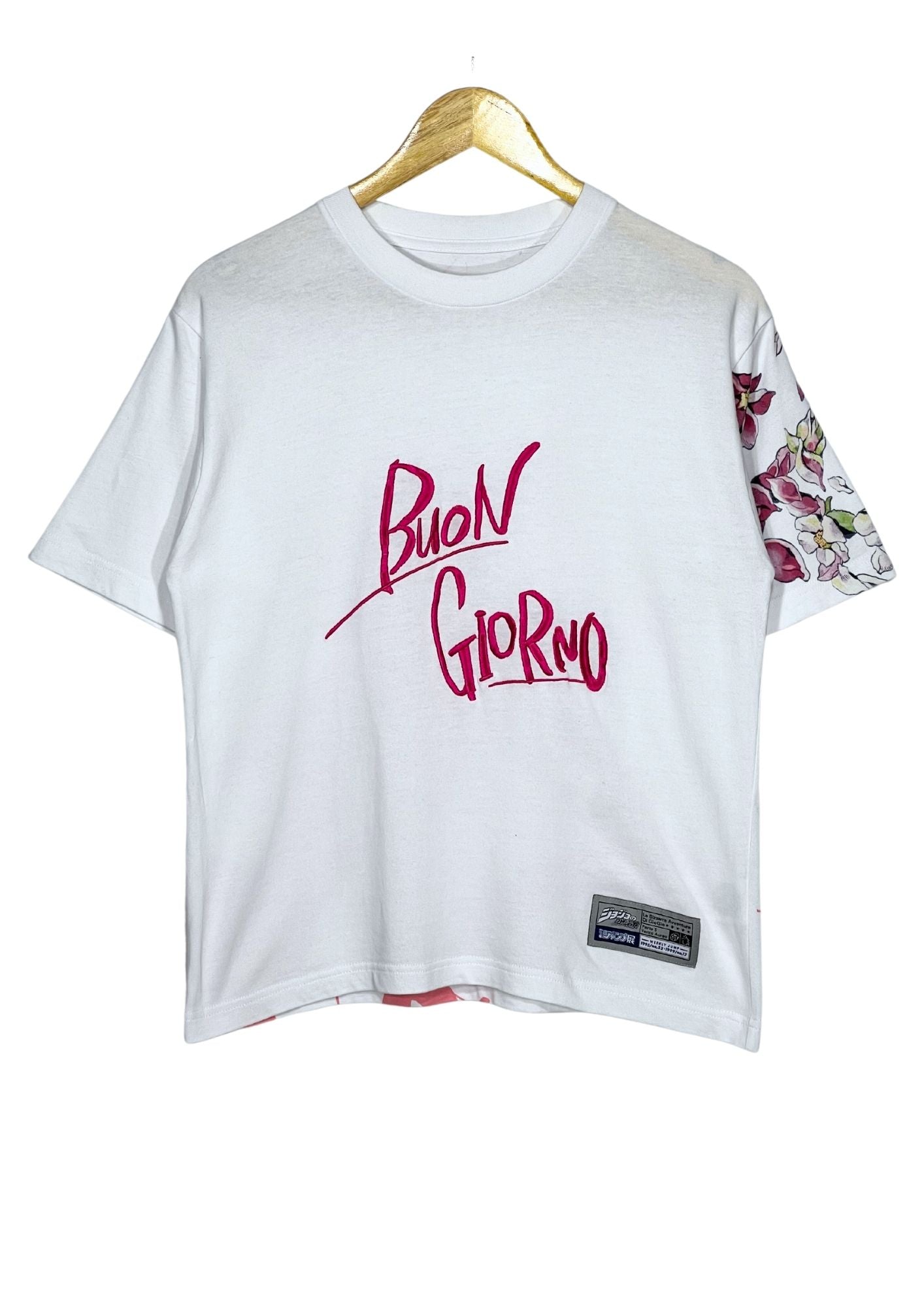 2018 Jojo's Bizarre Adventure x Weekly Shonen Jump 50th Anniversary Vol. 2 Exhibition Buon Giorno T-shirt
