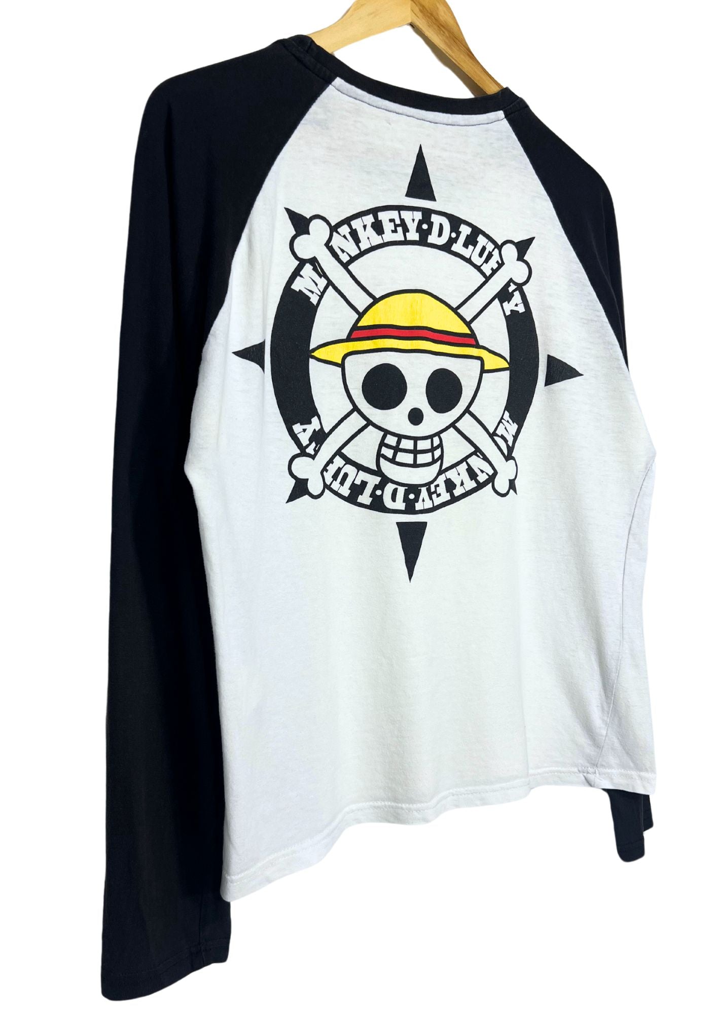 One Piece Monkey D. Luffy Y2K Raglan Shirt