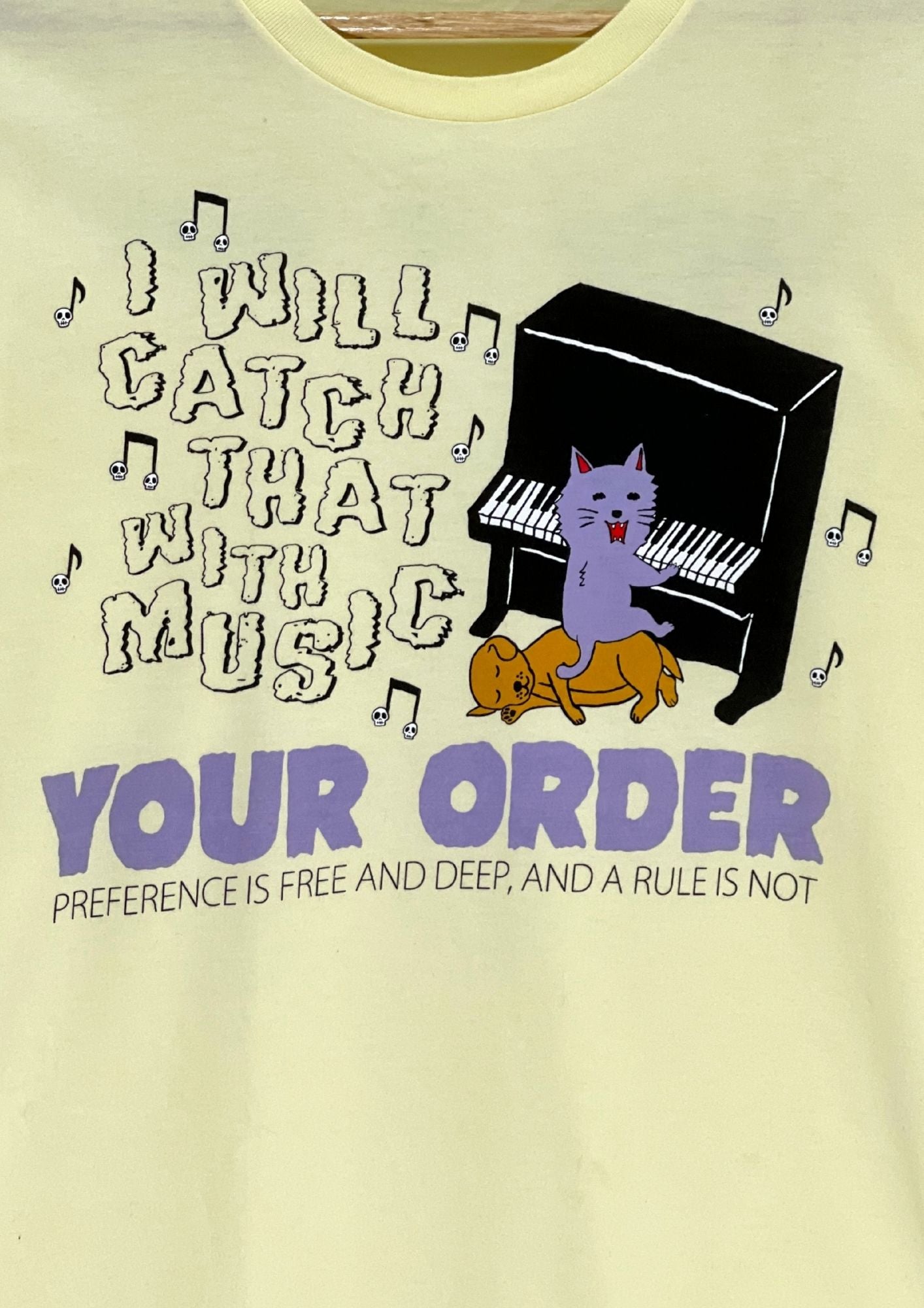 2010s THE PILLOWS 'Your Order' Japanese Band T-shirt (S)