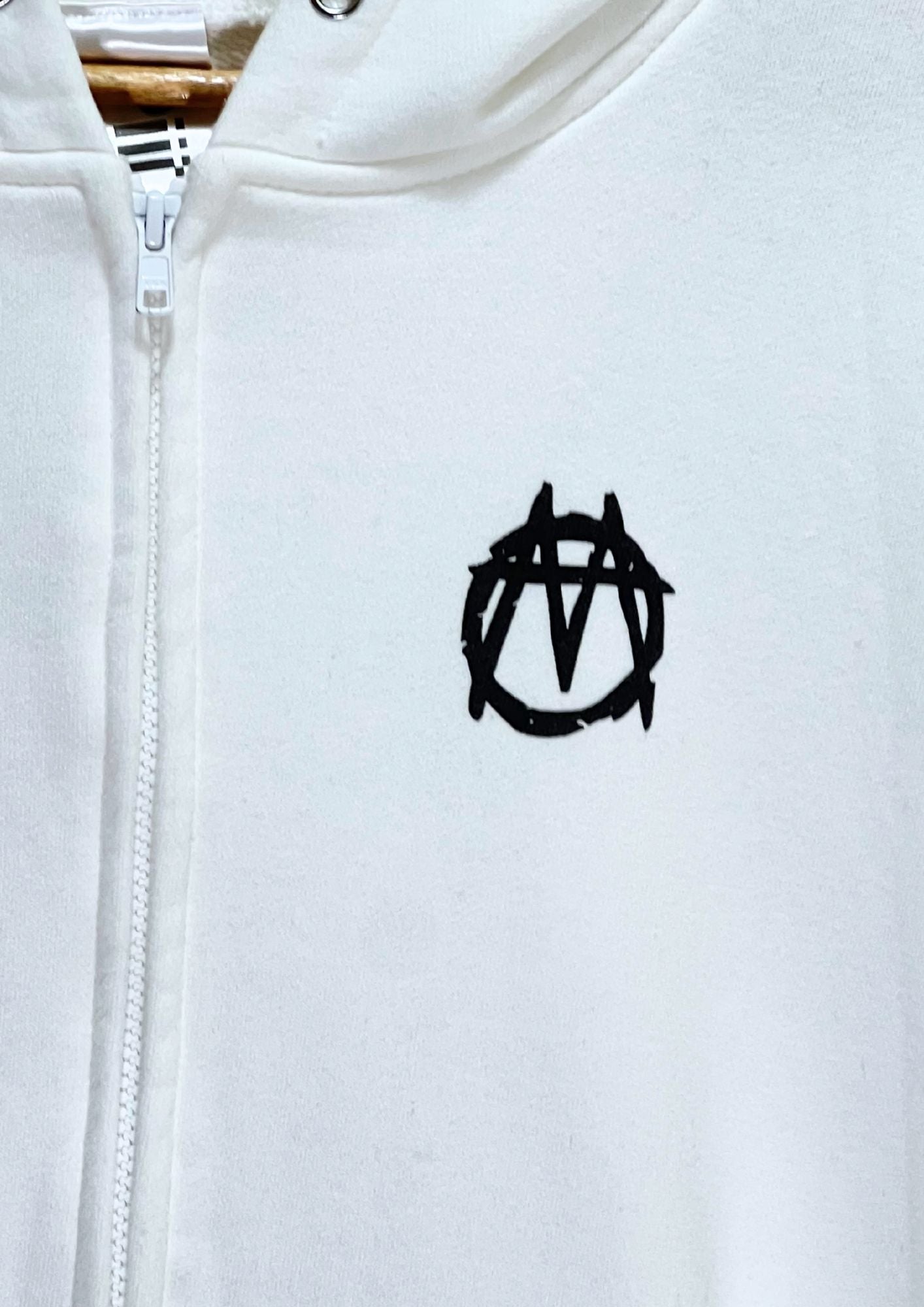 2010s Miku Hatsune x Piit 'God Save the Mikueen' Zip Up Hoodie (M)