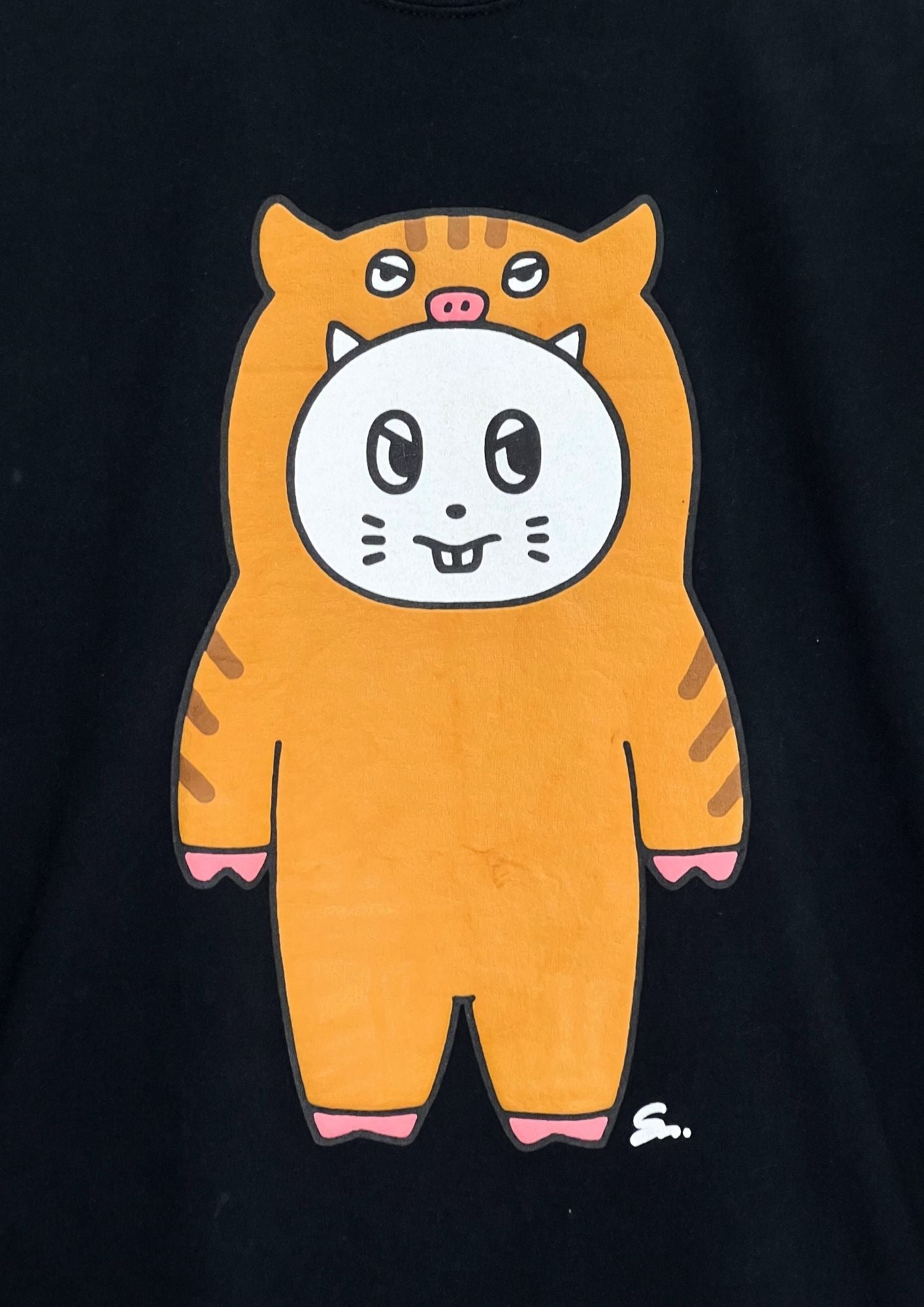 2019 KYUSO NEKOKAMI 'Mouse in Inoshishi Costume' Japanese Band T-shirt (M)