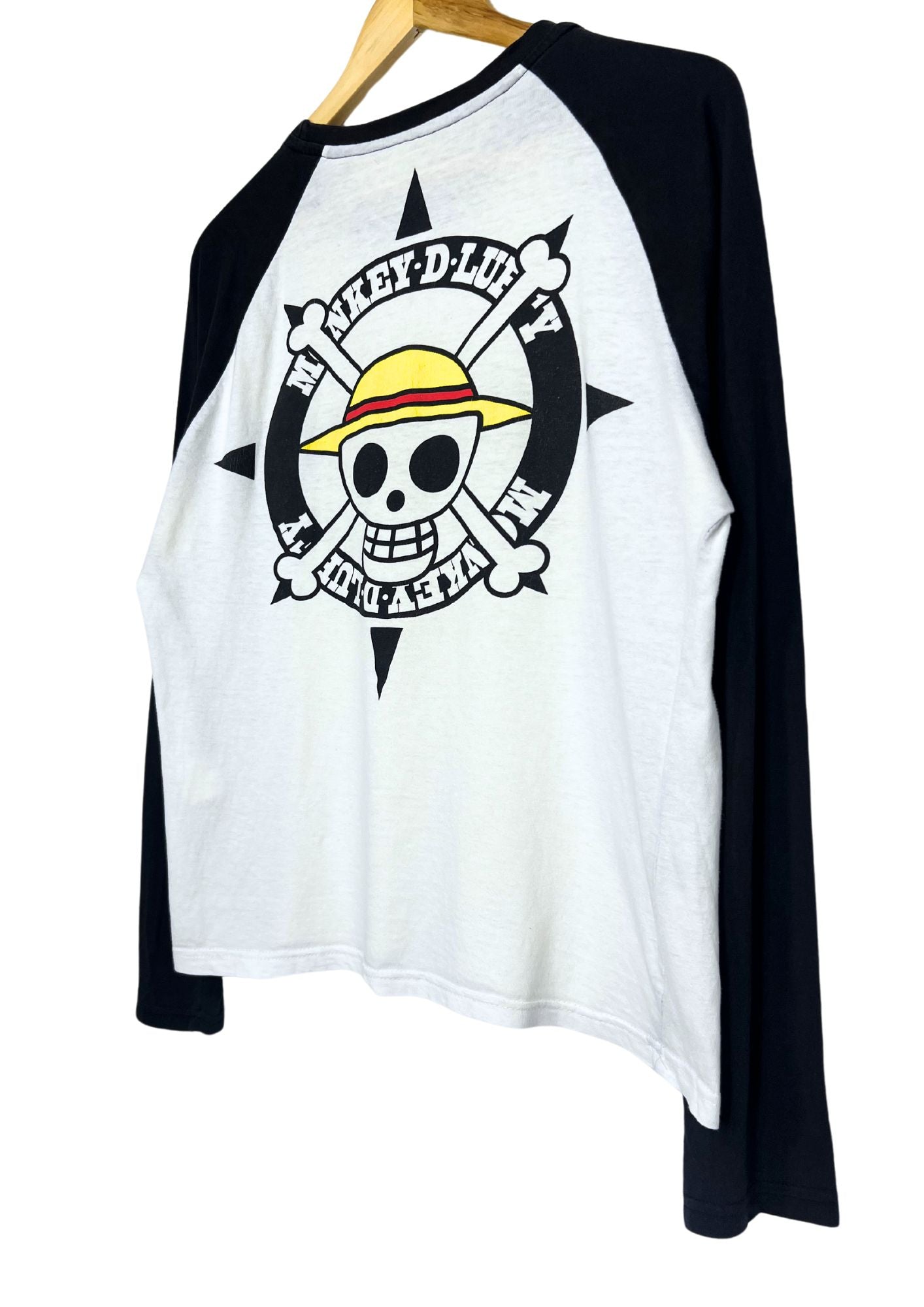 One Piece Monkey D. Luffy Y2K Raglan Shirt