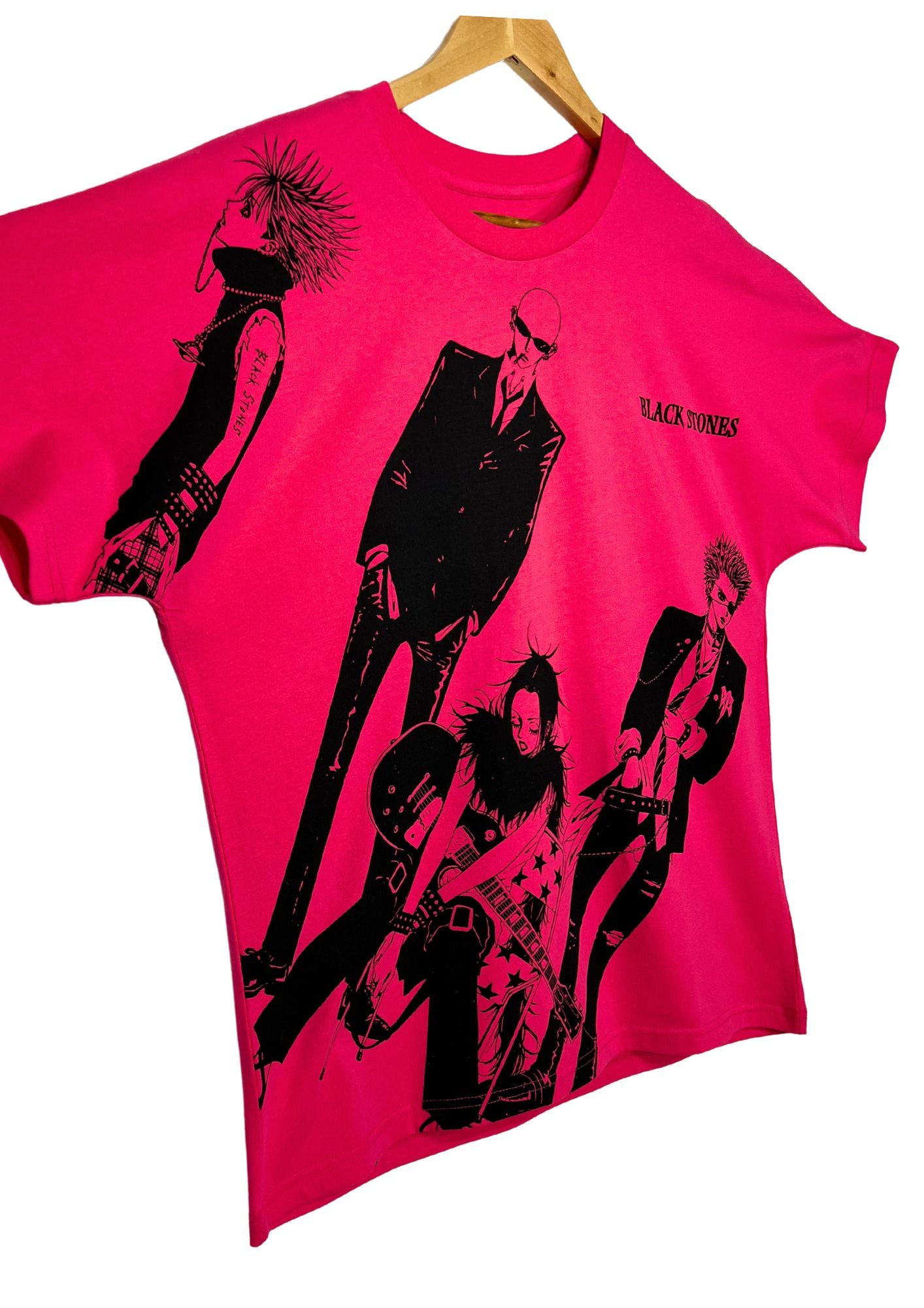 2022 NANA x Ai Yazawa Exhibition Limited Black Stones T-shirt