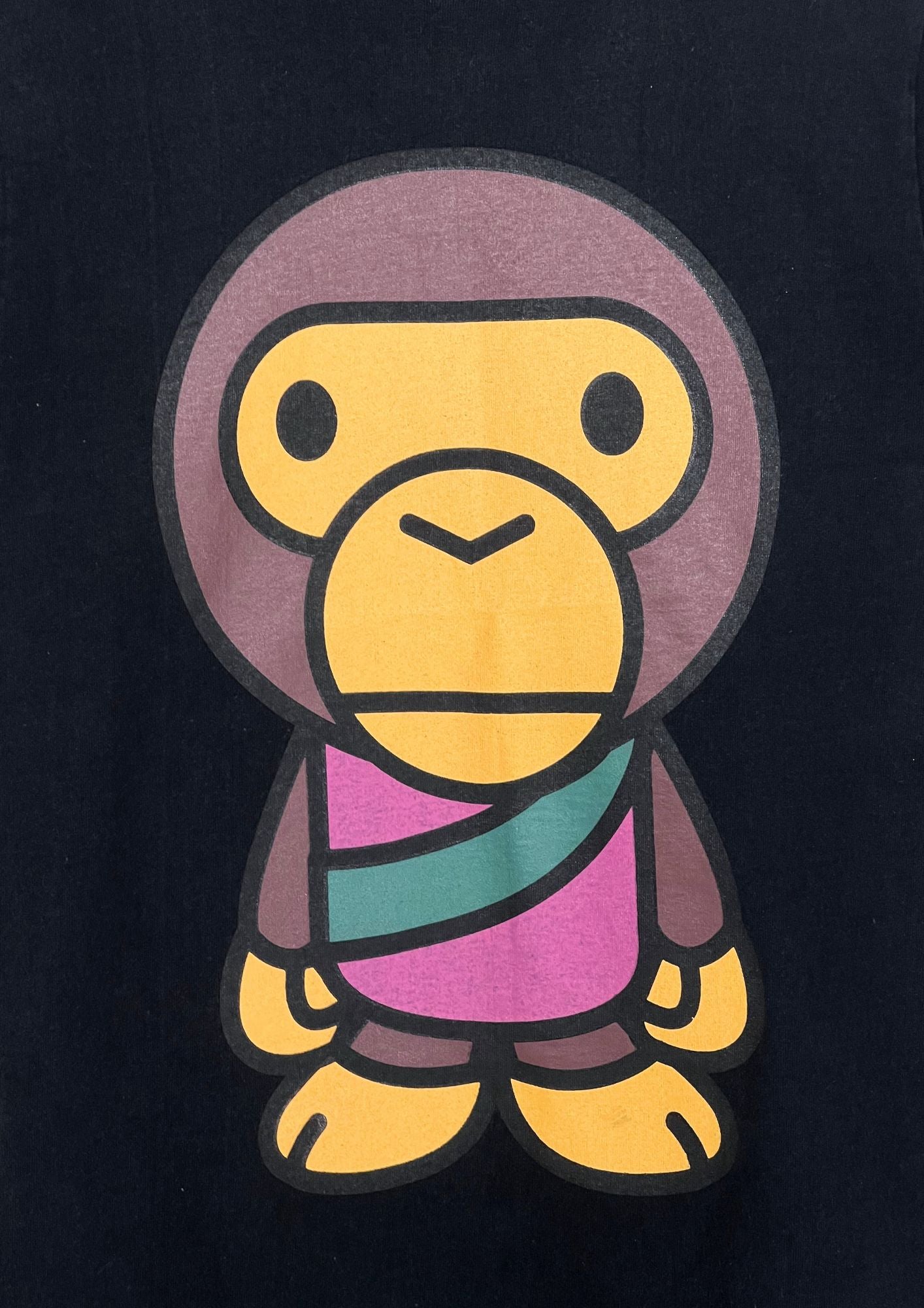 2000s Vintage A BATHING APE BABY MILO 'Baby Milo' T-shirt (M)