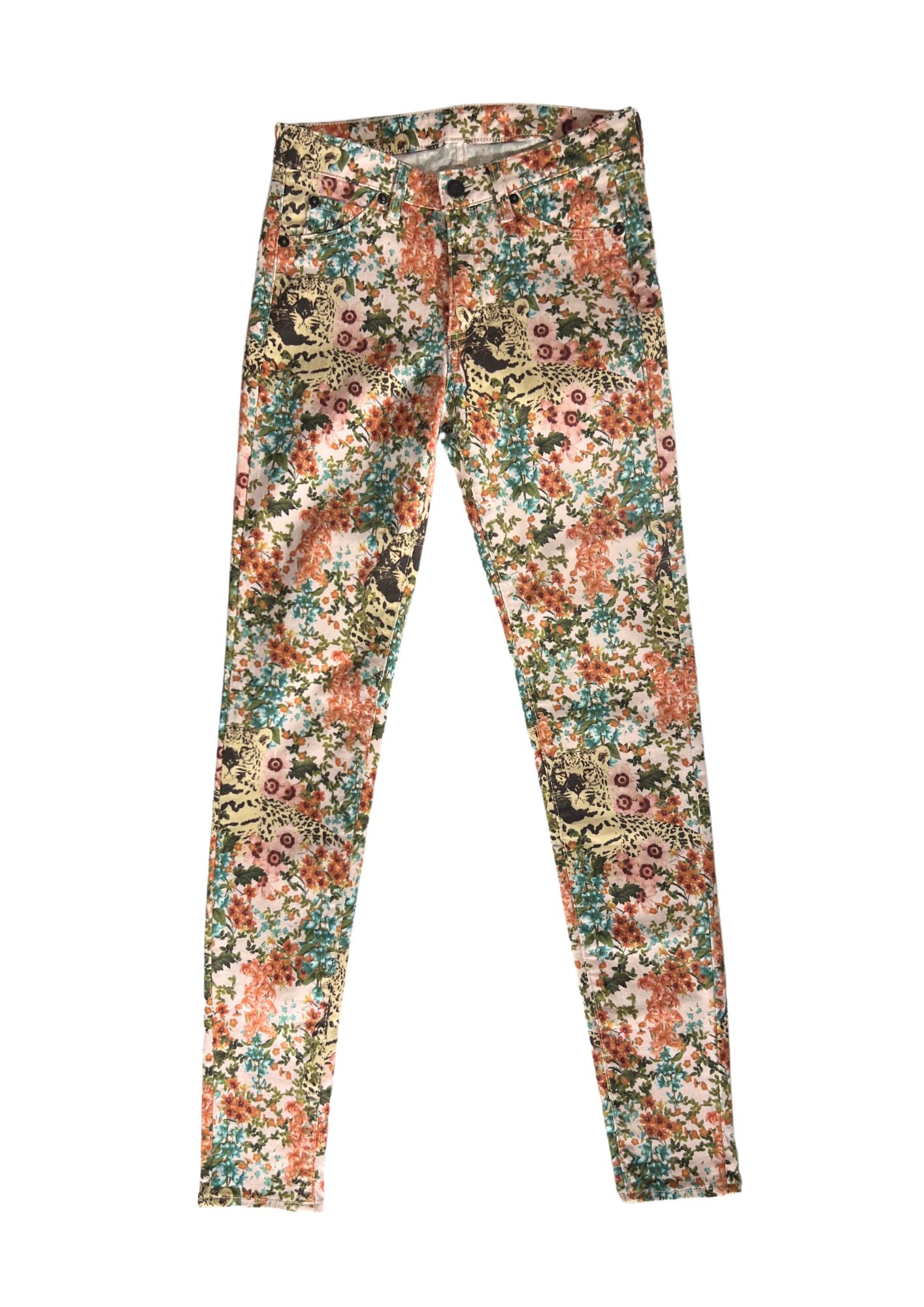 2000s HYSTERIC GLAMOUR 'Camo Leopard' Pants
