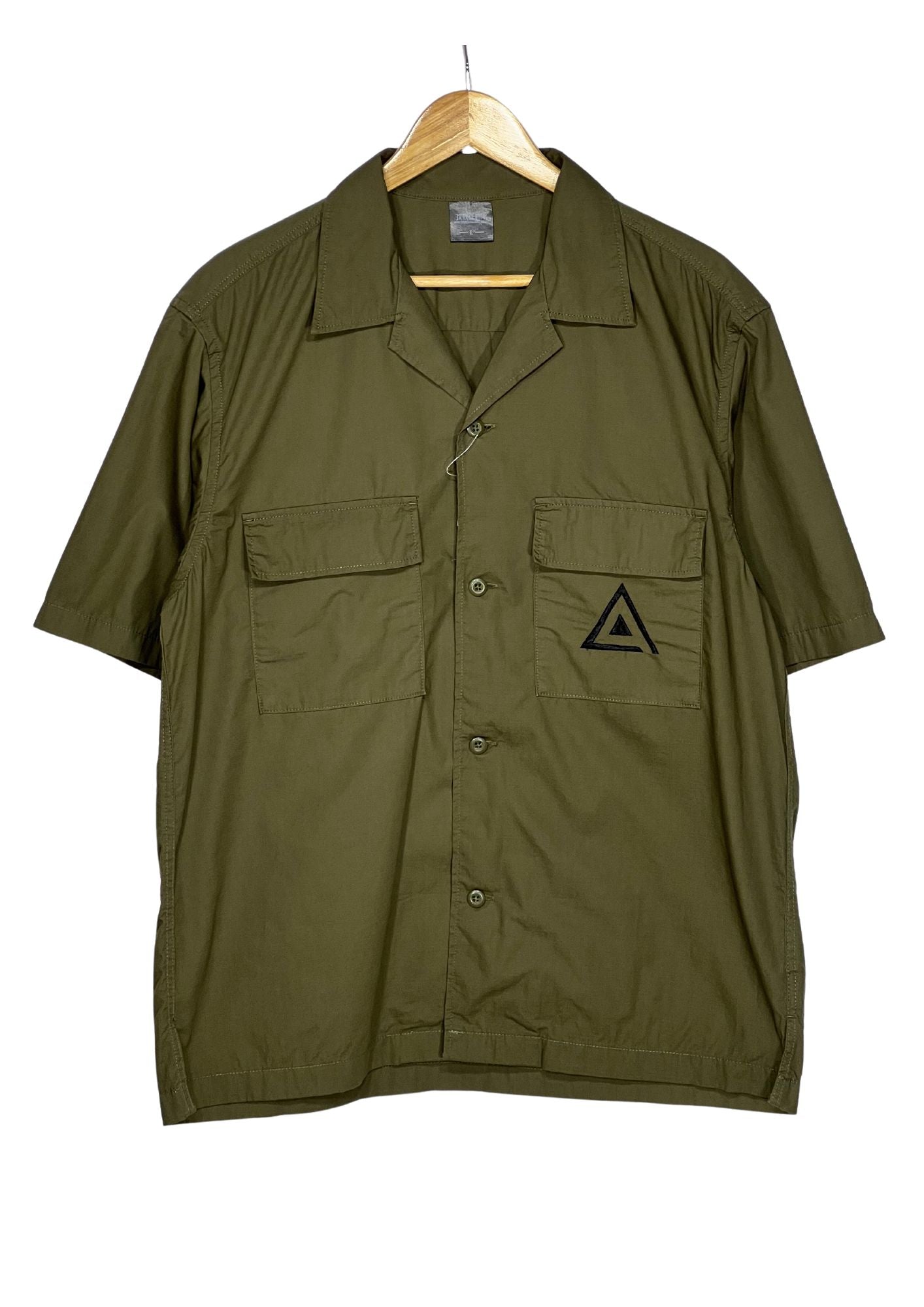 2020 Ghost in the Shell x GU Embroidered Military S/S Shirts
