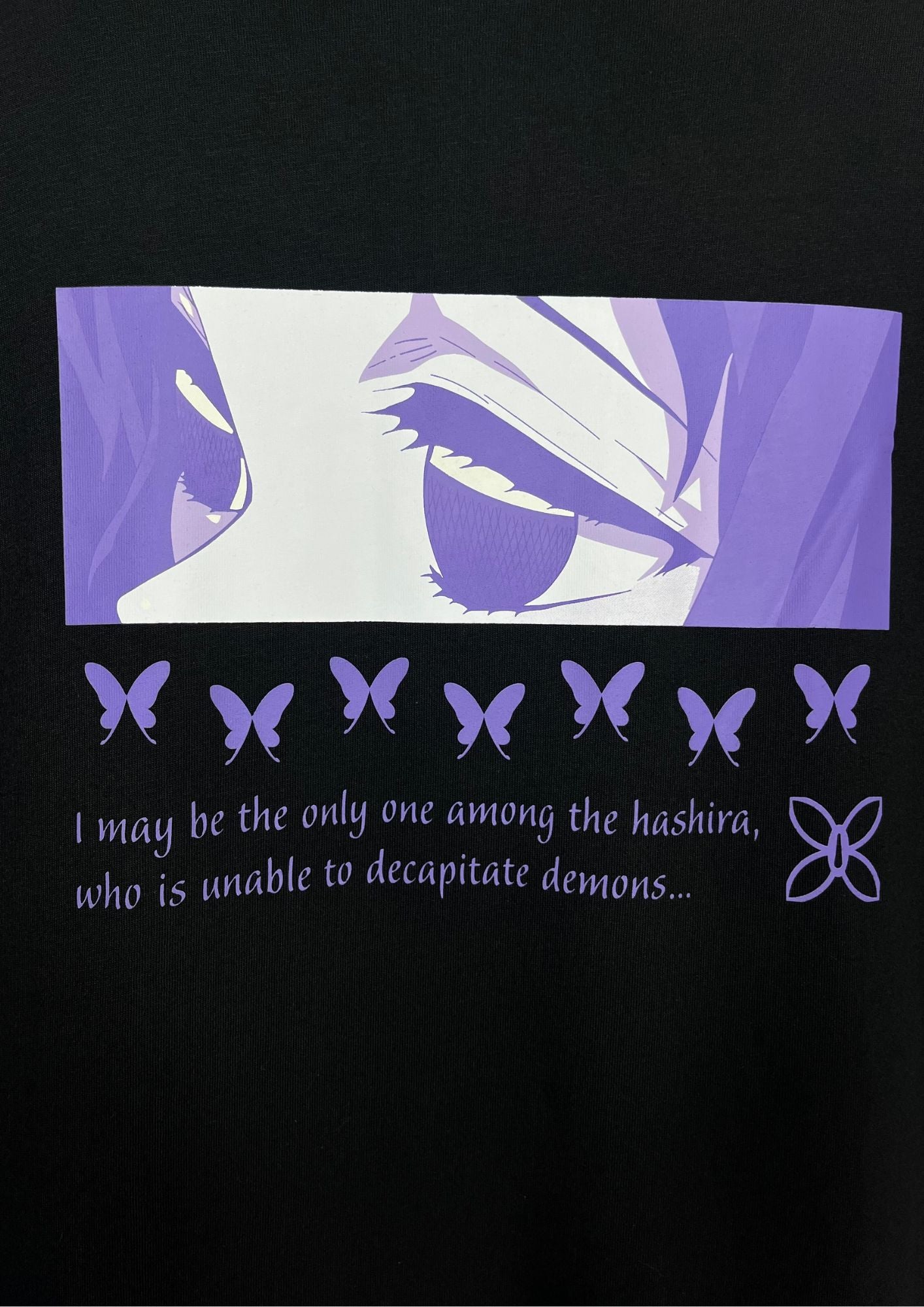 Demon Slayer x GU Shinobu Kocho T-shirt