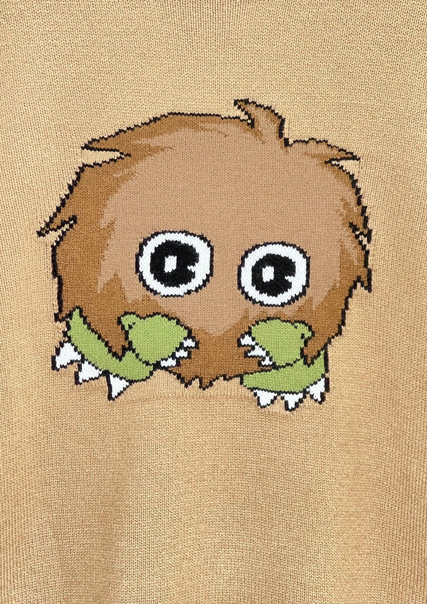 2023 Yu-Gi-Oh! x GU 25th Anniversary 'Kuriboh' Knit Pullover (L)