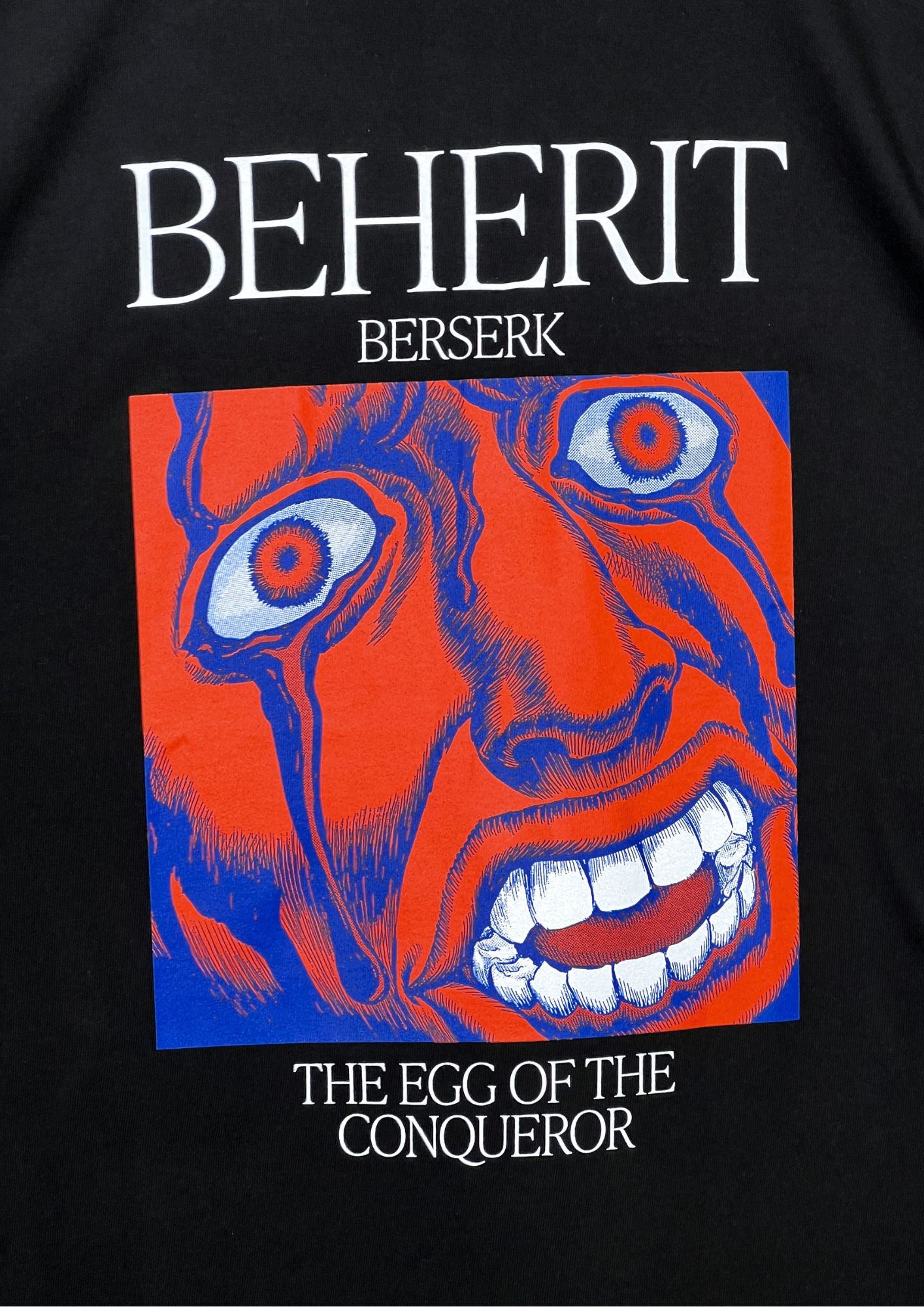 2022 Berserk x Gallery of Hakaba Exhibition Limited 'Beherit' T-shirt (XL)