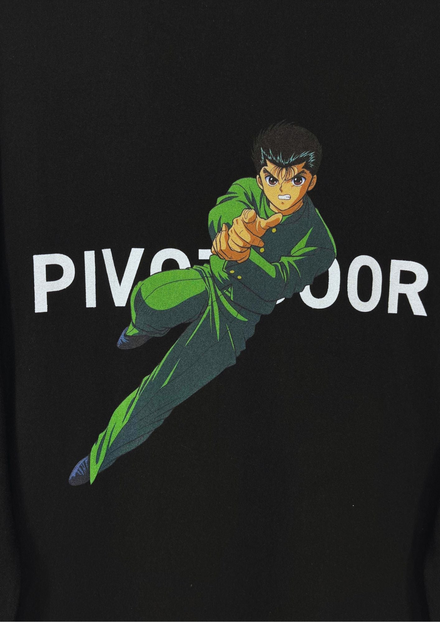 YuYu Hakusho x PIVOTDOOR Yusuke Urameshi Long Sleeve Shirt