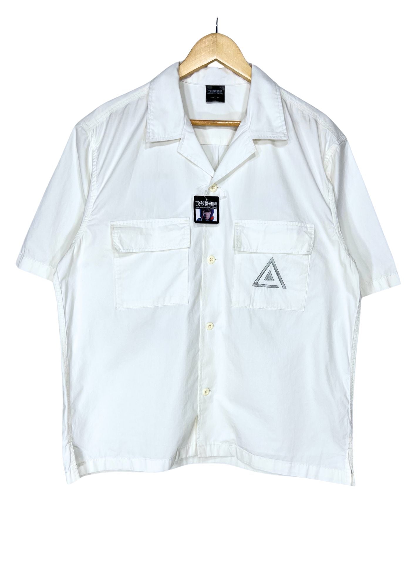 2020 Ghost in the Shell x GU Embroidered Military S/S Shirts