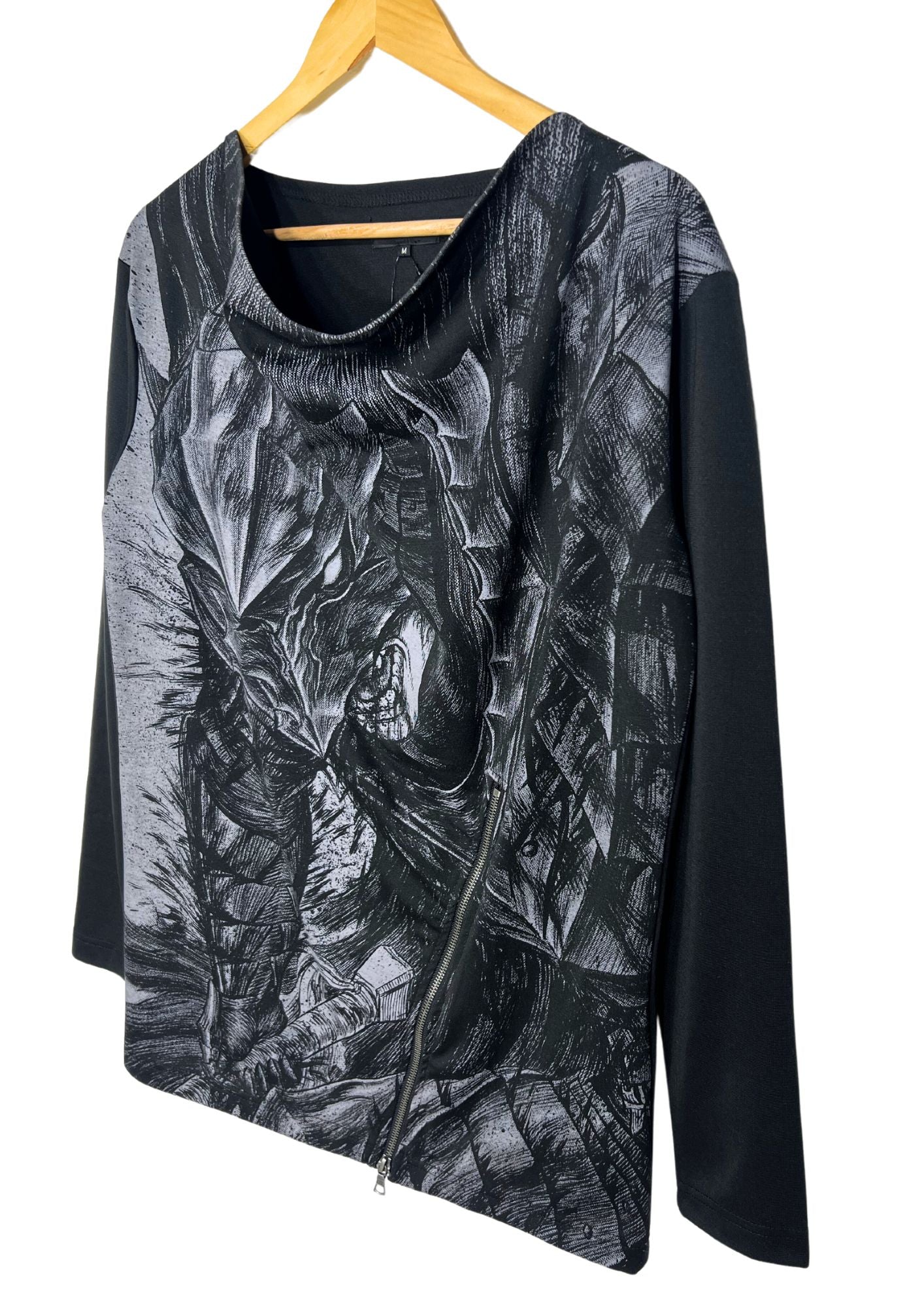 2021 Berserk x Semantic Design Guts Insane Worrier L / S Shirts