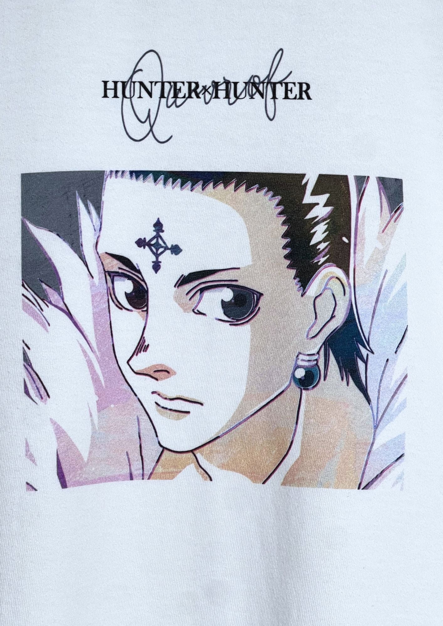 2022 Hunter x Hunter x Arma Bianca 'Chrollo Lucilfer Hair Back' T-shirt