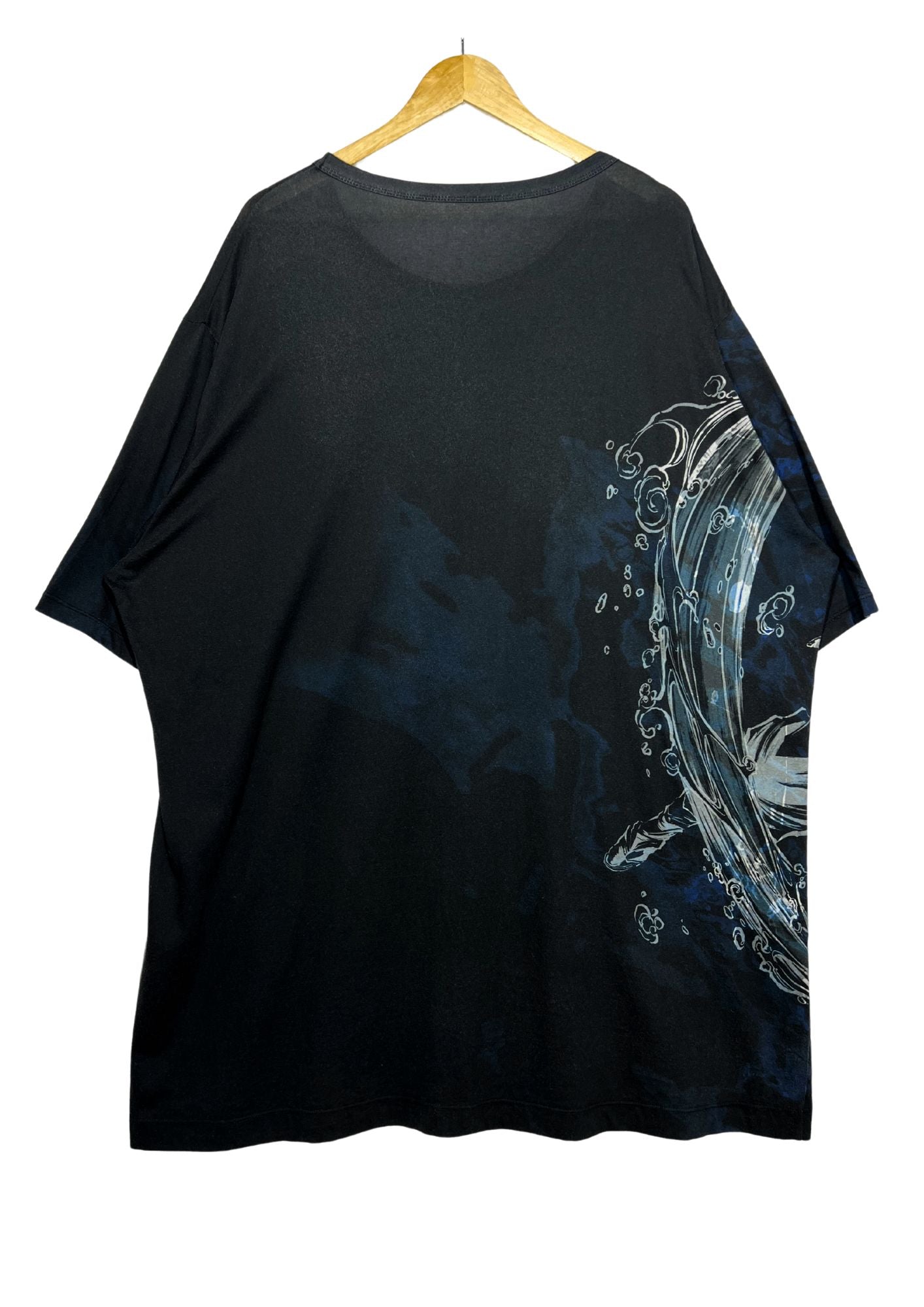 2022 Demon Slayer x Ground Y Yohji Yamamoto 'Tanjiro Kamado' Short Sleeve Jumbo Cut Sew