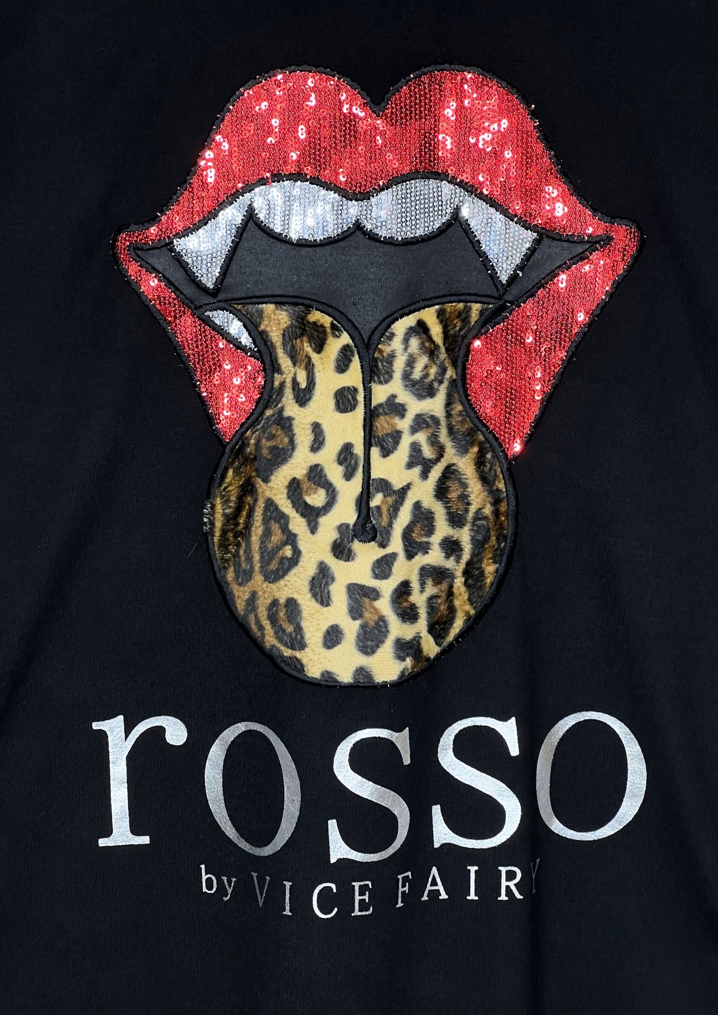 2010s VICE FAIRY Sequence Rosso T-shirt