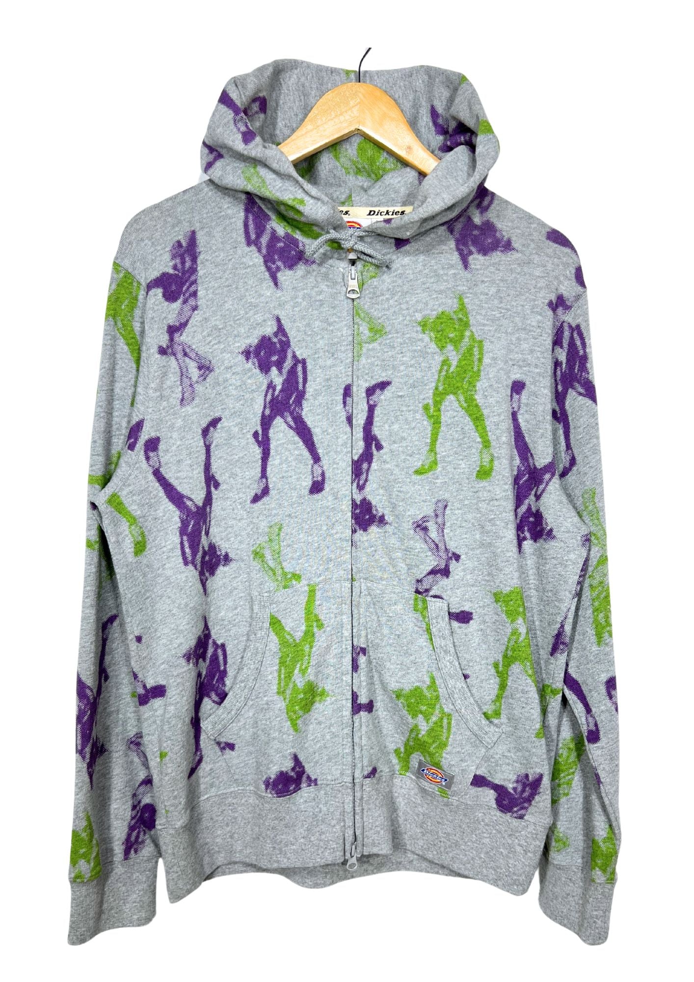 2017 Neon Genesis Evangelion x Dickies Unit-01 Zip-Up Hoodie