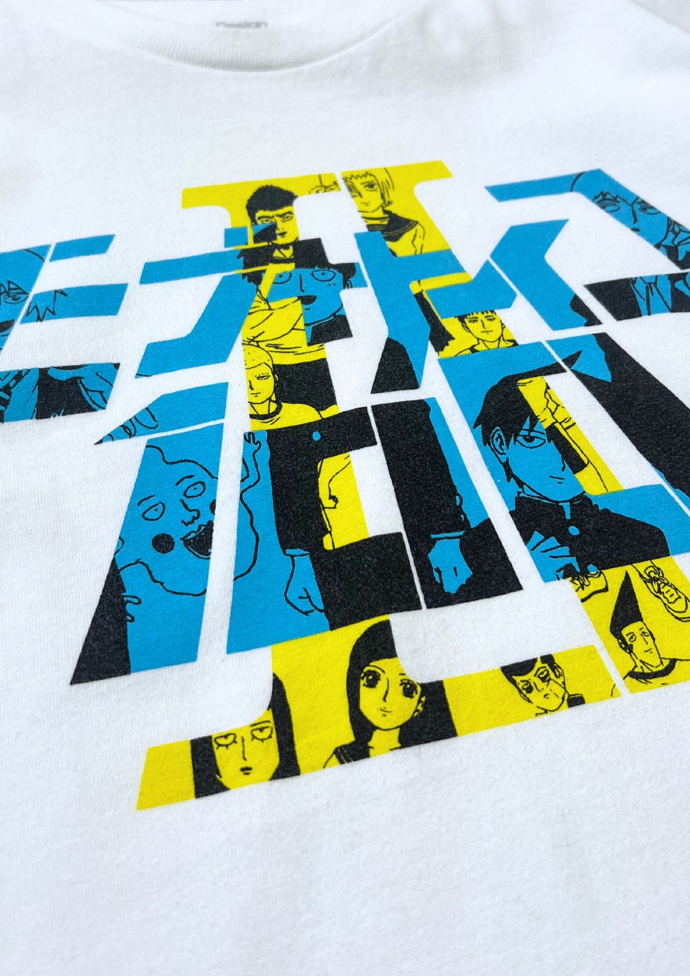 2019 Mob Psycho 100 II x graniph 'Logo' T-shirt (S)
