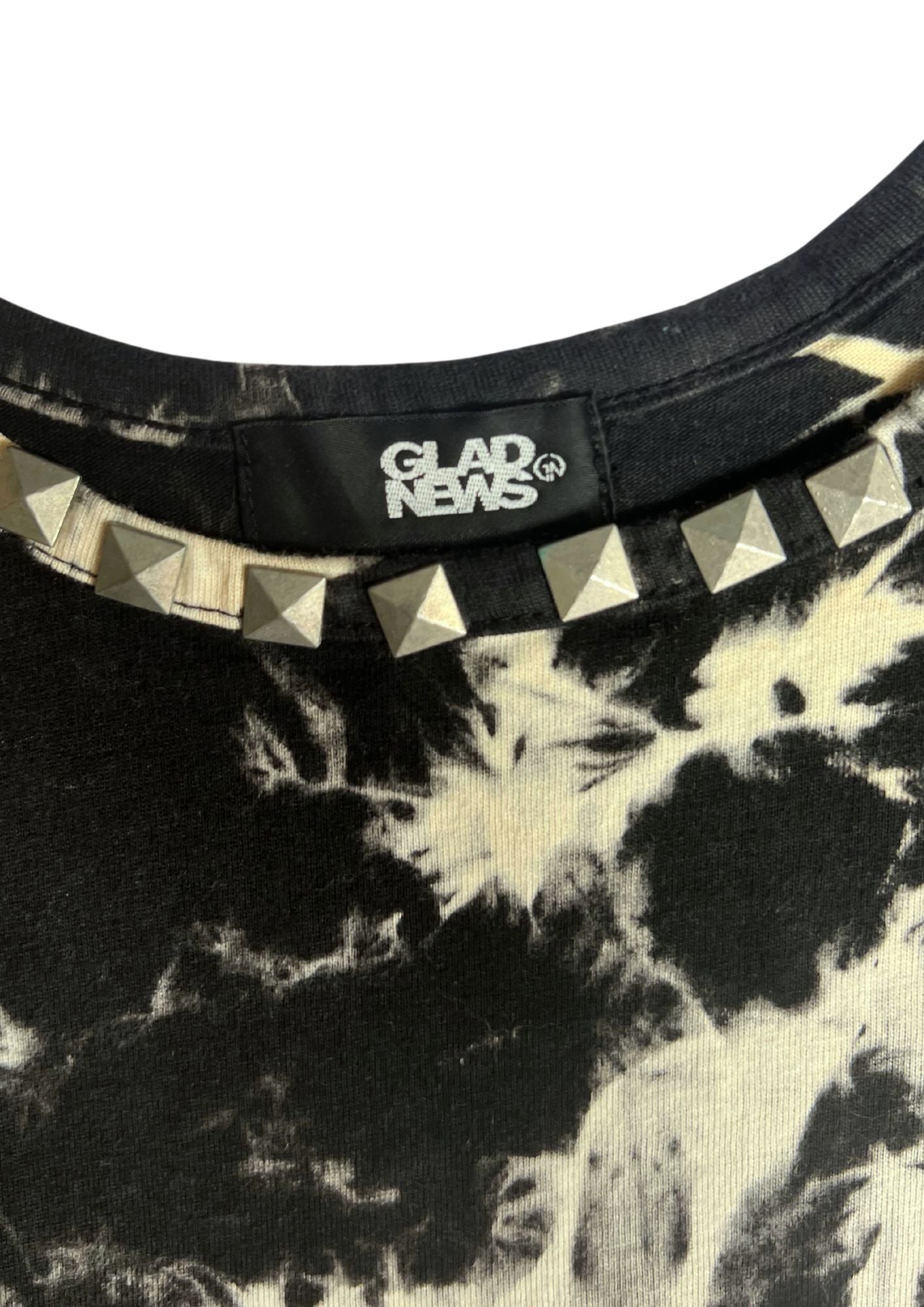 2000s GLAD NEWS Studs Tank Top (S)