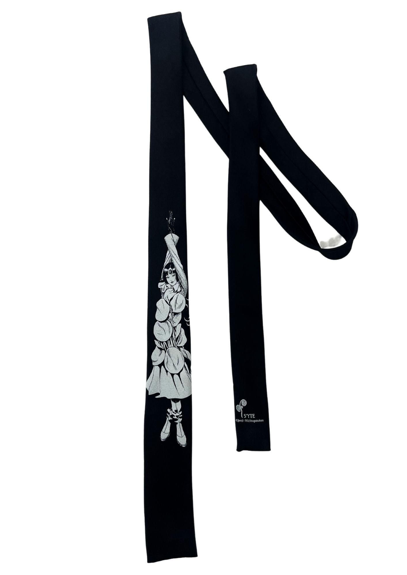 2021 Junji Ito x Yohji Yamamoto S'YTE Azami Tie