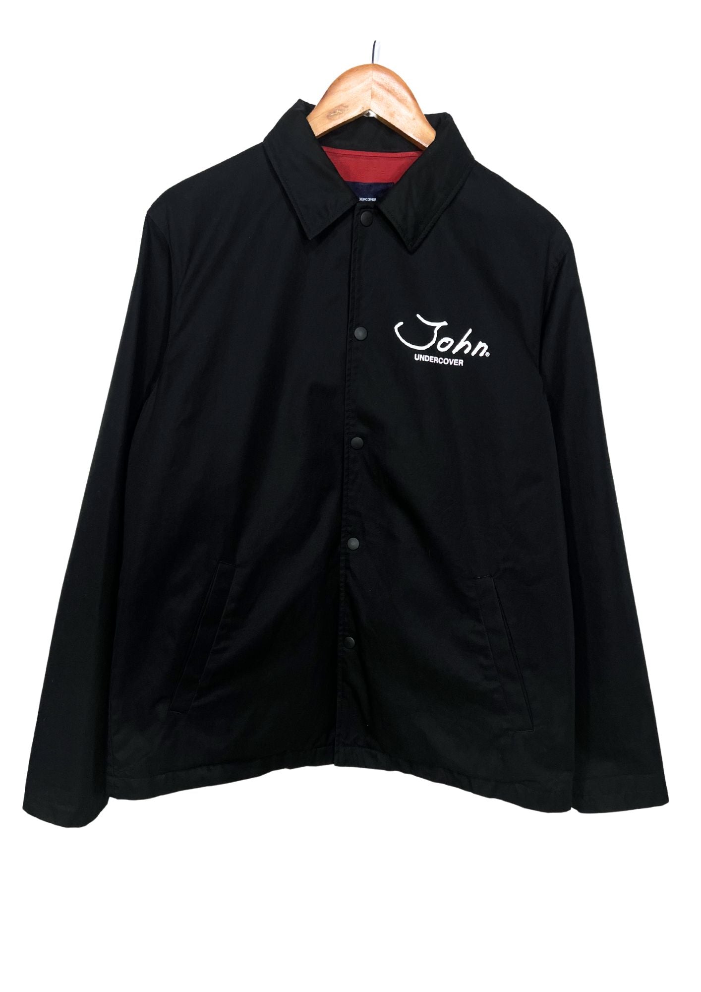 2018SS JOHN UNDERCOVER Please Don't Help Me Cotton Coach Jacket