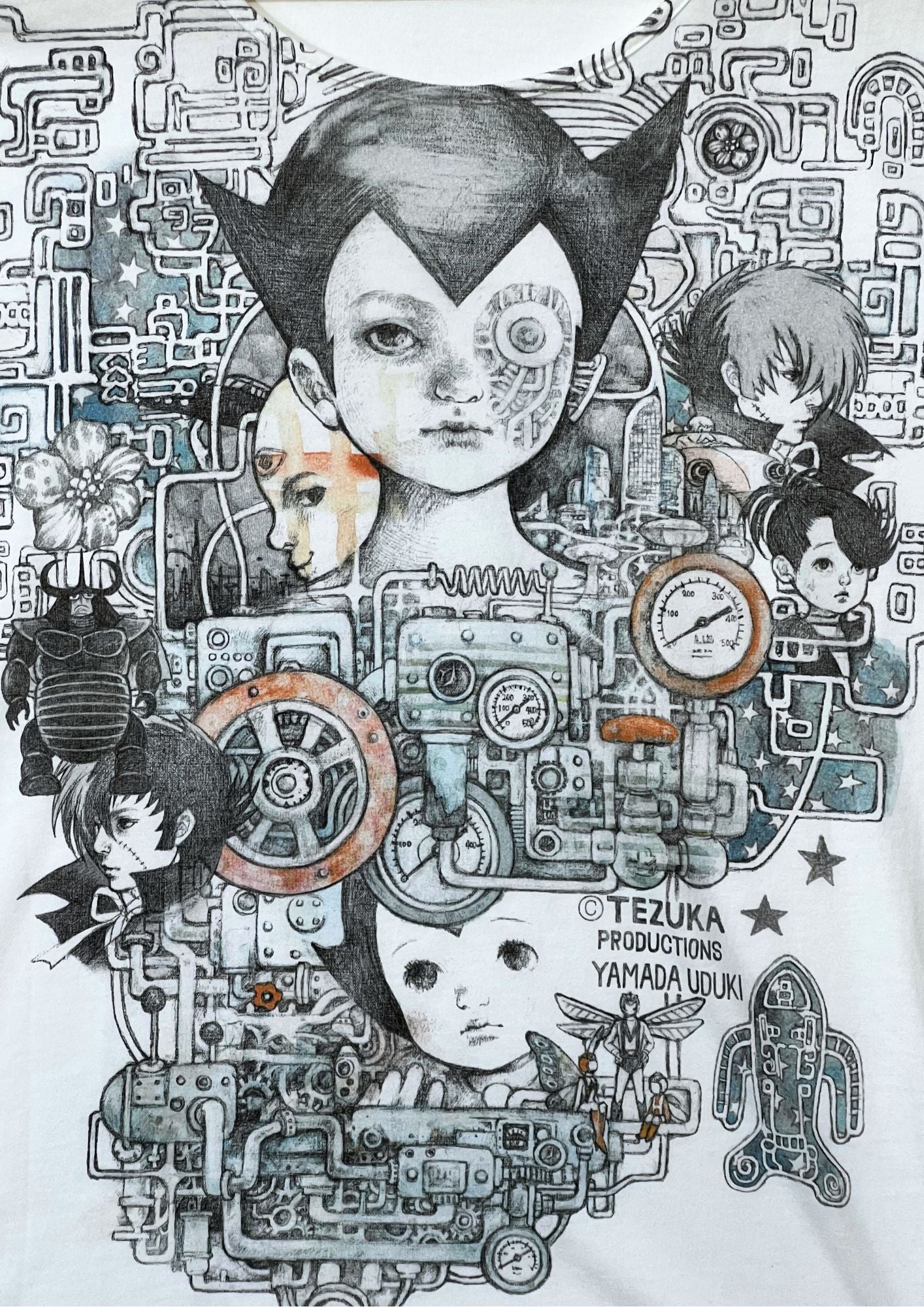 2016 Astro Boy x Yamada Uduki Osamu Tezuka Art Exhibition Limited T-shirt (M)