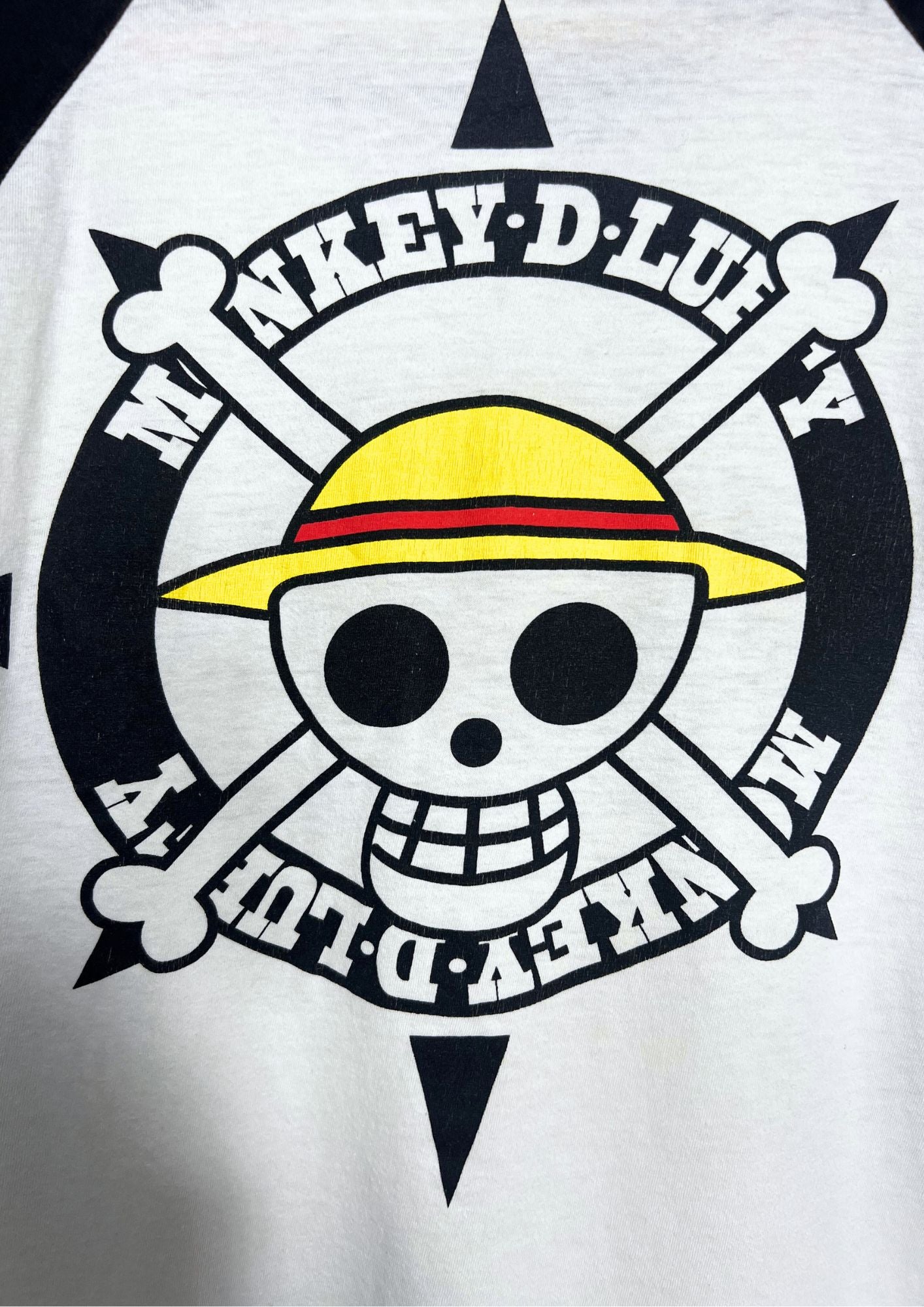 One Piece Monkey D. Luffy Y2K Raglan Shirt