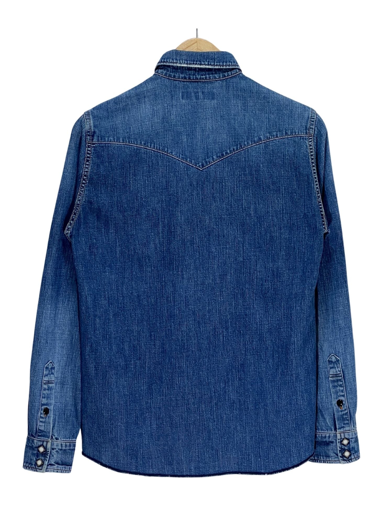 2010 HYSTERIC GLAMOUR Studs Denim L/S Shirts (S)
