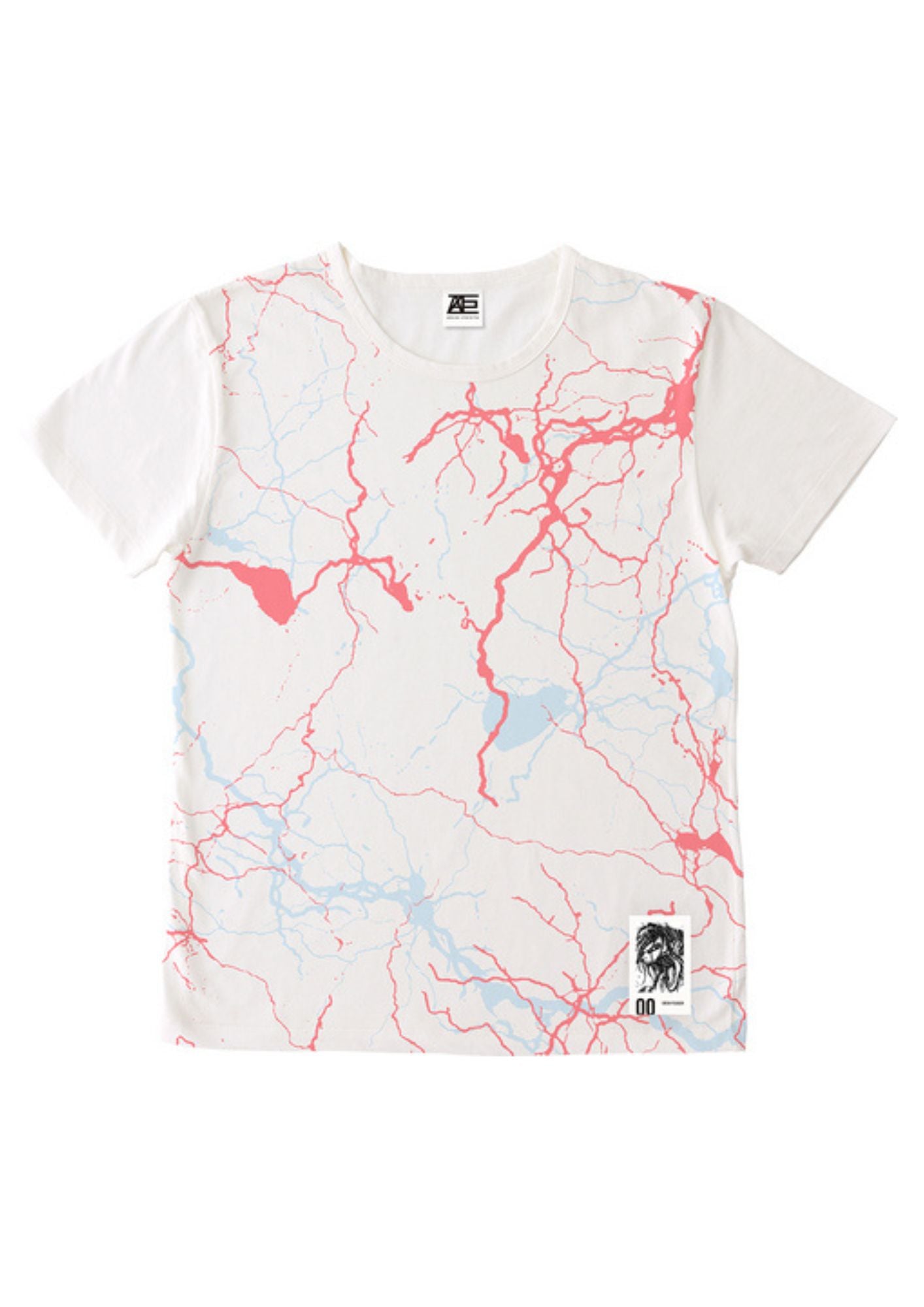 2015 Attack on Titan x ANREALGE Erin Yeager 00 UV Print Changing Colour T-shirt