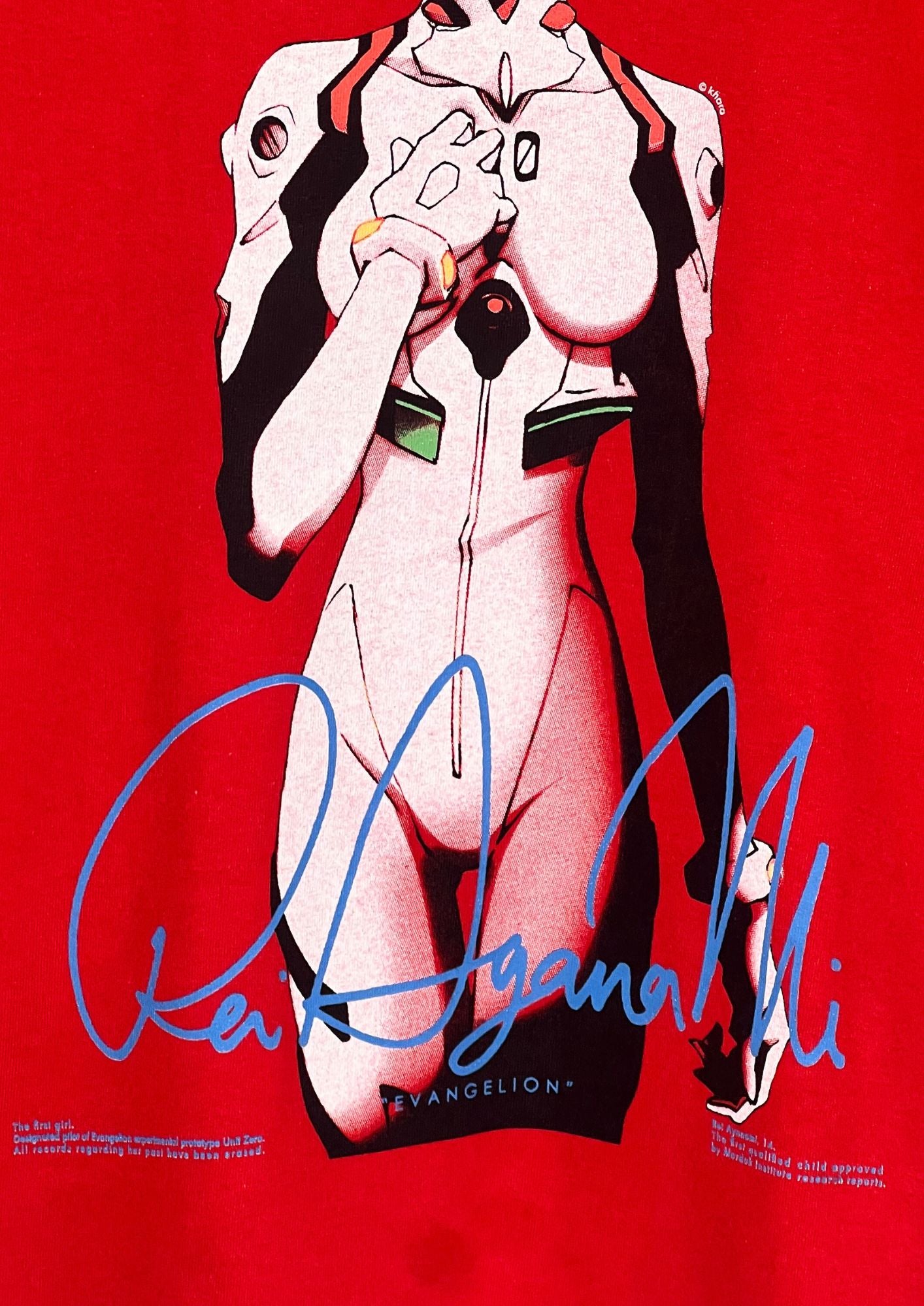 2020 Neon Genesis Evangelion x FLAGSTUFF Rei Ayanami T-shirt