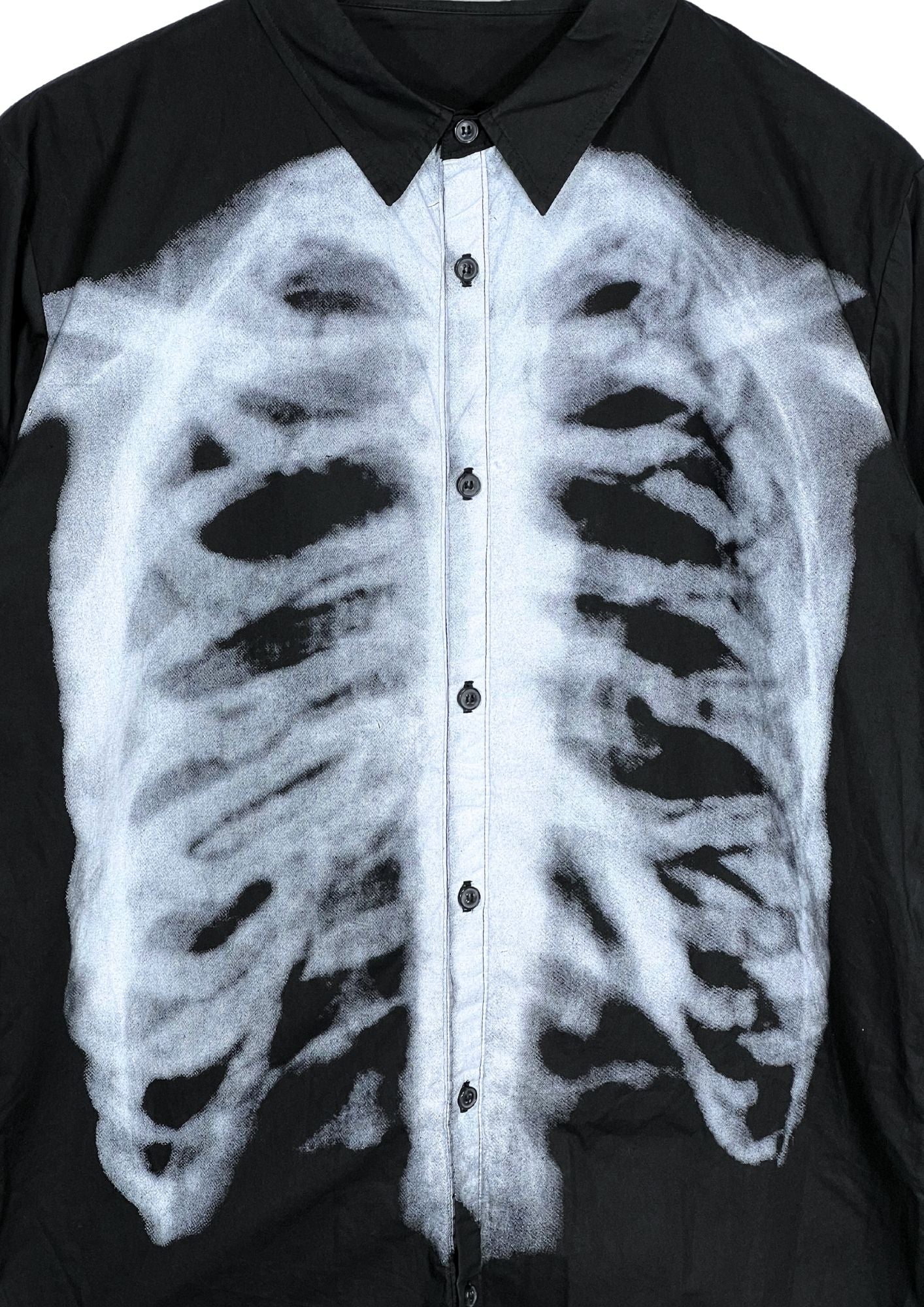 2000s Vintage GLAD NEWS 'Rib Bones' Button up Shirts (Ladies M)