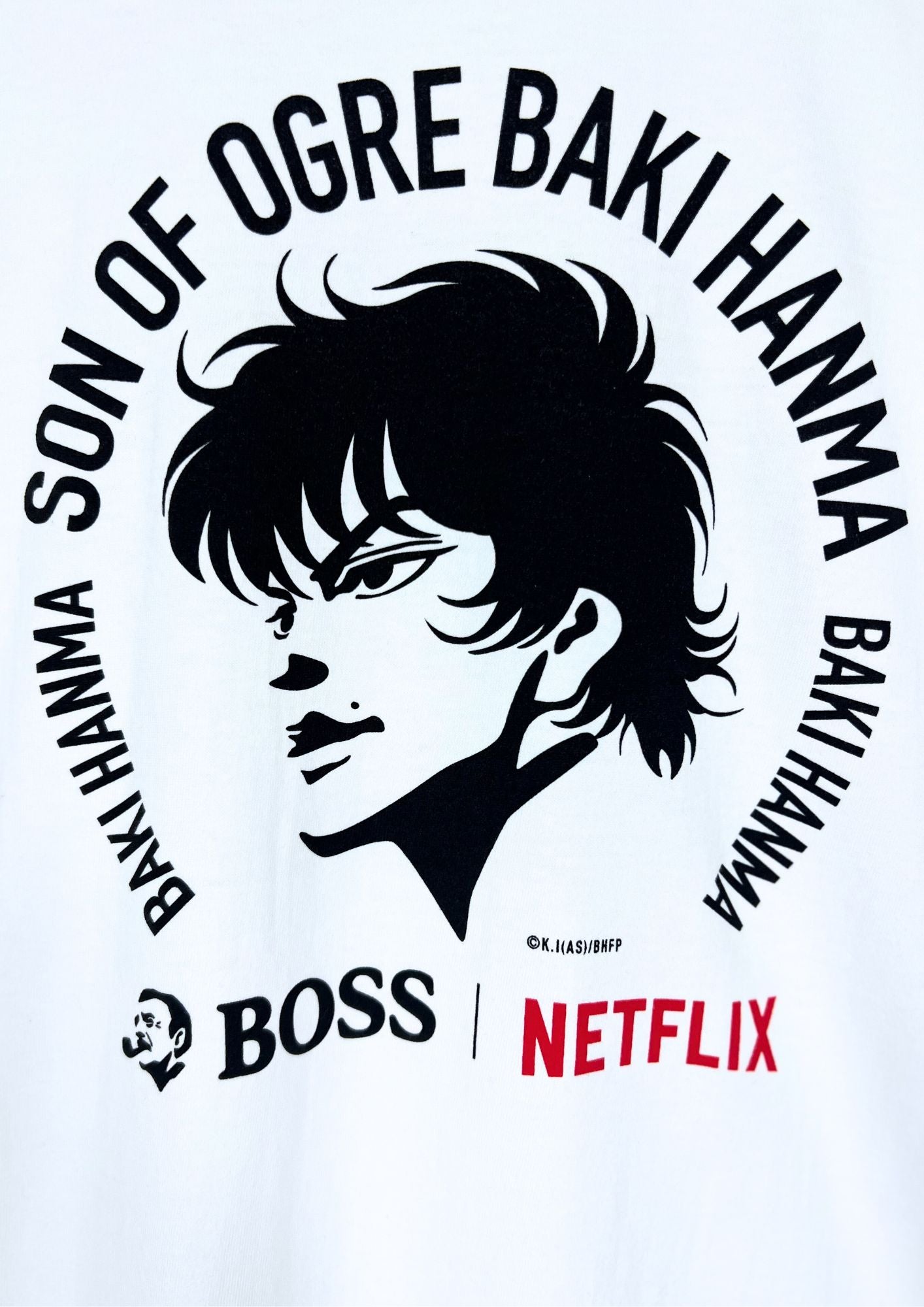 2022 Baki The Grappler x BOSS x Netflix Prize Limited T-shirt