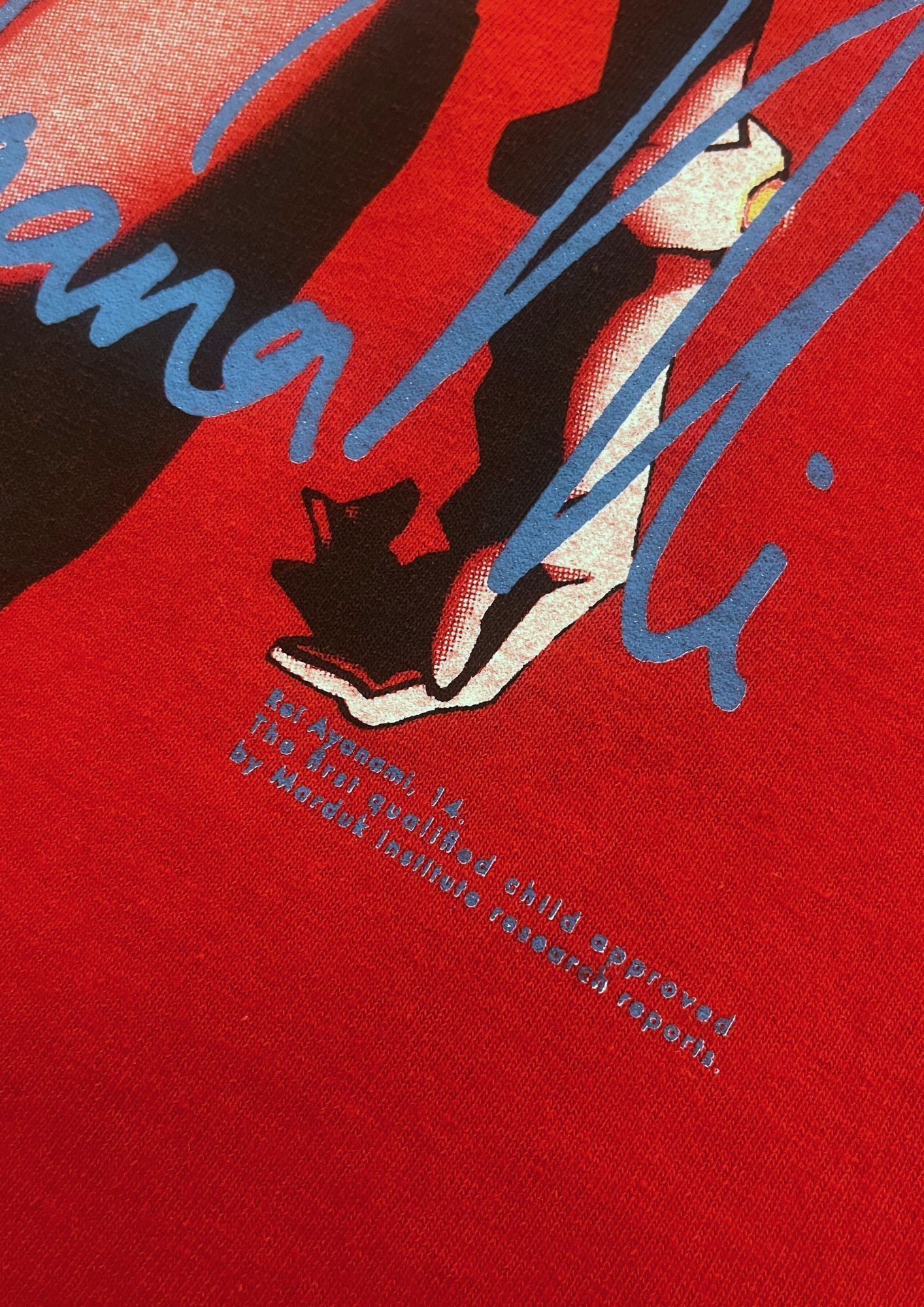 2020 Neon Genesis Evangelion x FLAGSTUFF Rei Ayanami T-shirt