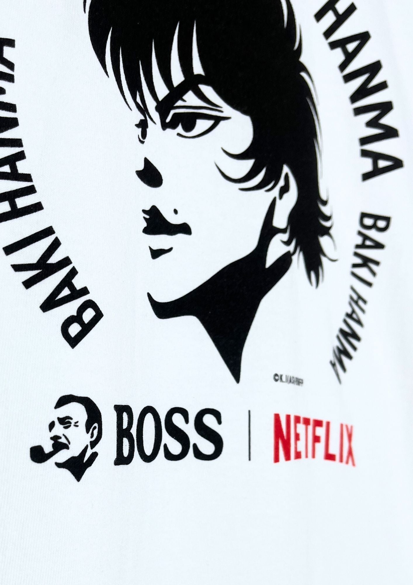 2022 Baki The Grappler x BOSS x Netflix Prize Limited T-shirt
