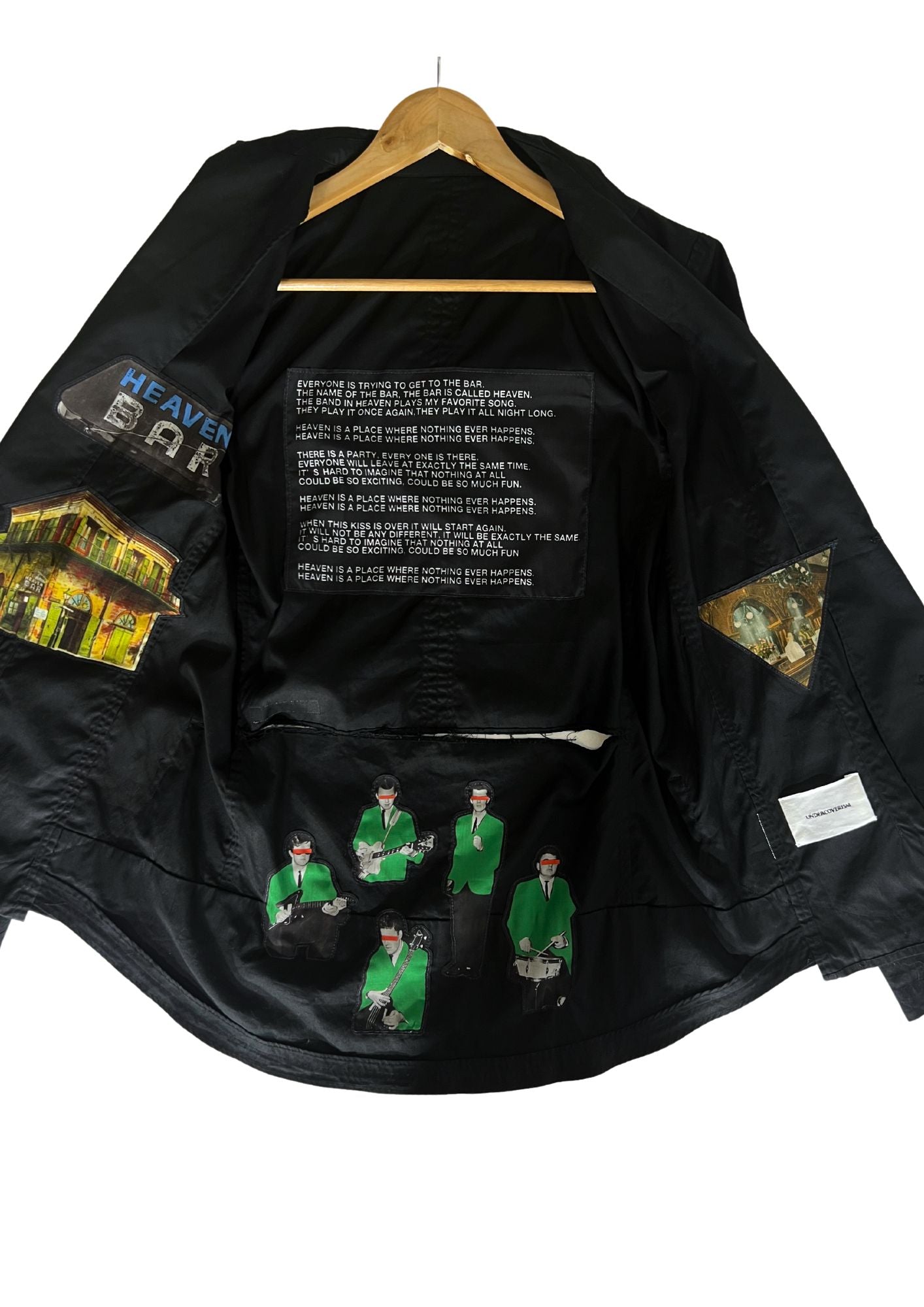 2013SS UNDERCOVER JUN TAKAHASHI Reversibel Patch Shirts Jacket