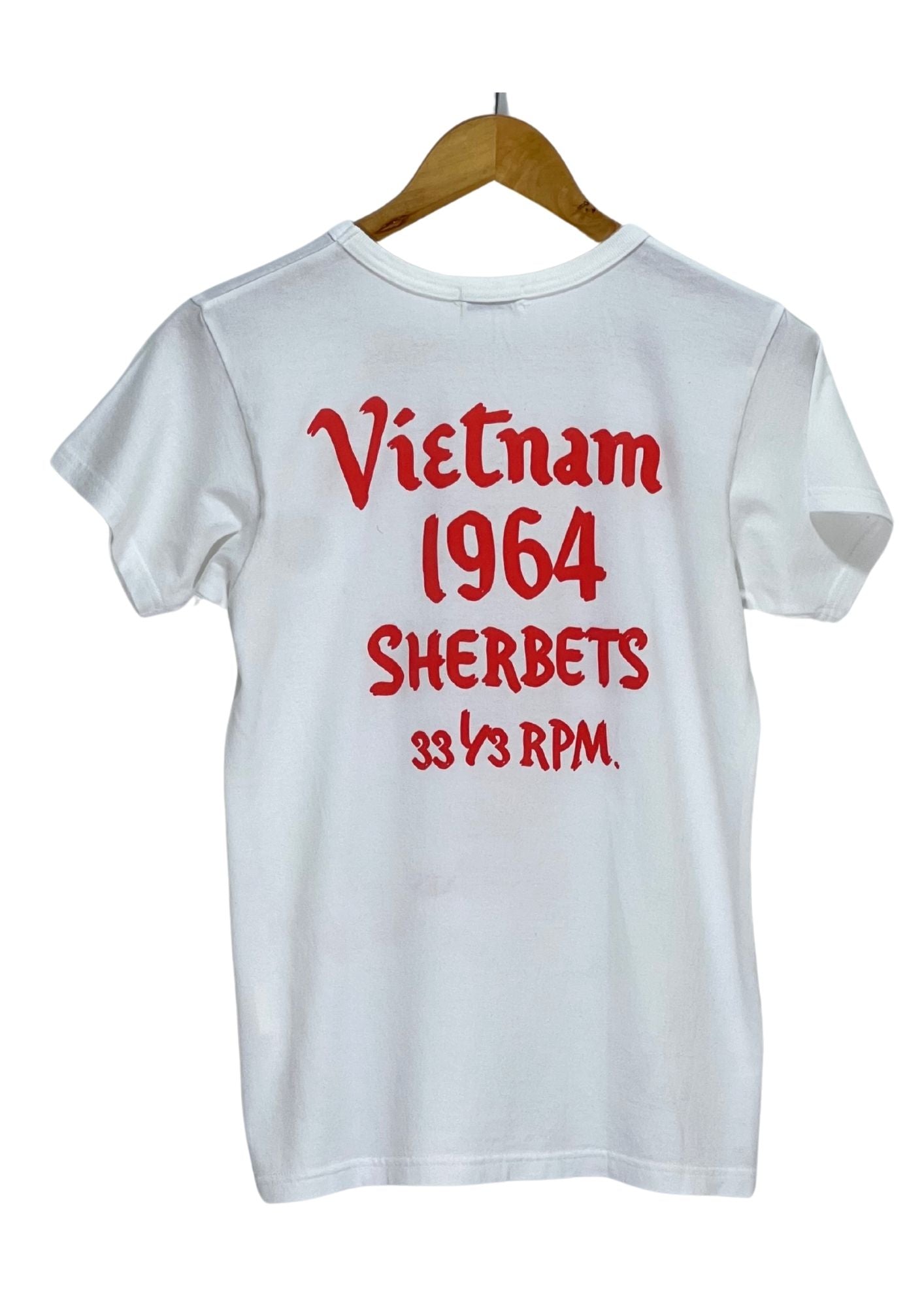 2001 THE SHERBETS 'Vietnam 1964' Japanese Band T-shirt (S)