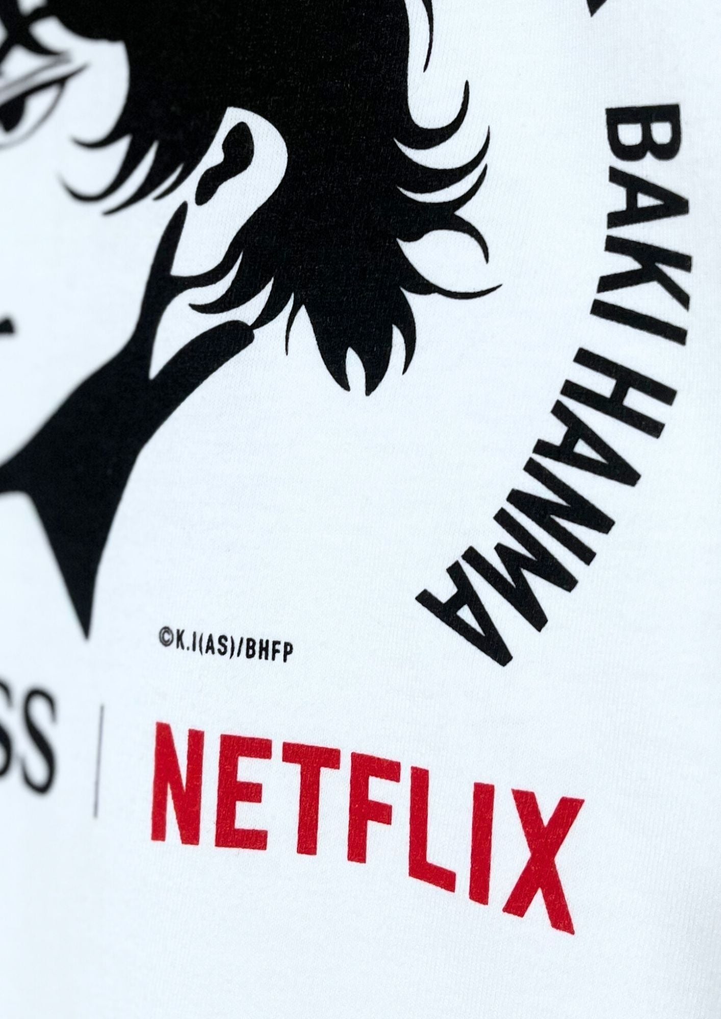 2022 Baki The Grappler x BOSS x Netflix Prize Limited T-shirt