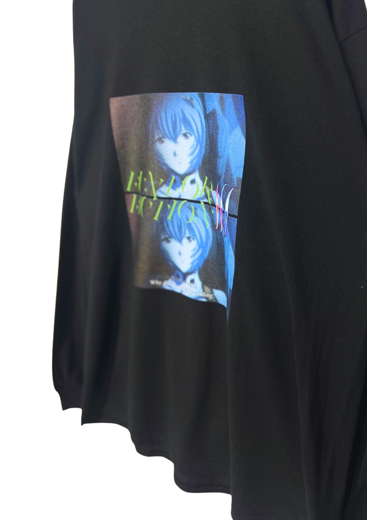 2020 Neon Genesis Evangelion x RADIO EVA x Fun for Function x Not Conventional Rei Ayanami L/S Shirts