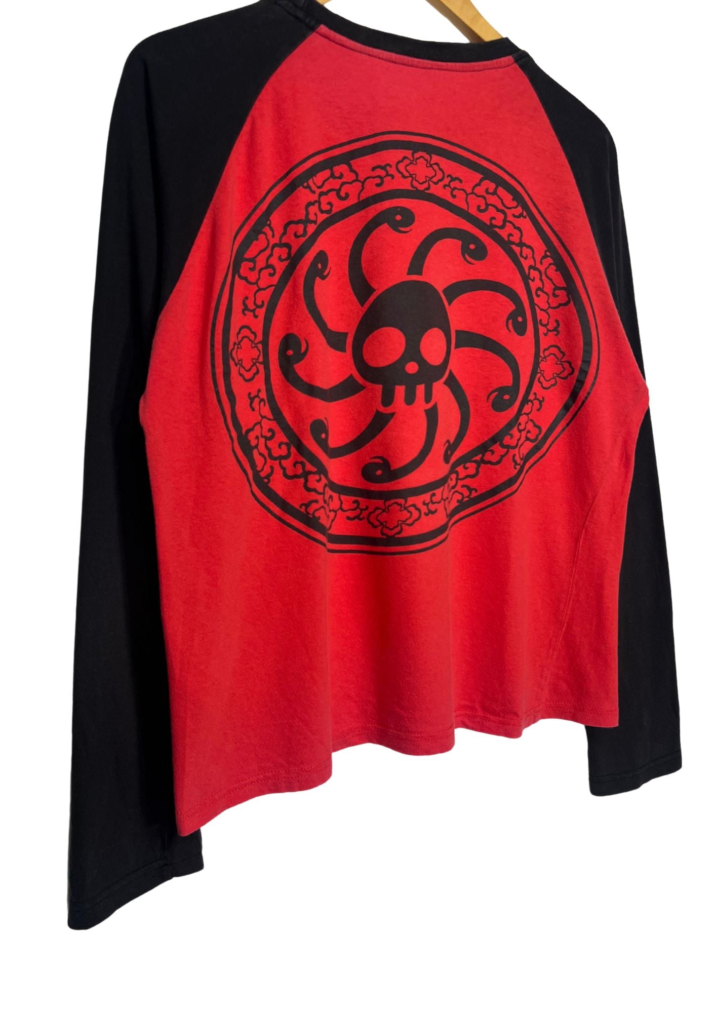 One Piece Boa Hancock Y2K Raglan L / S Shirt